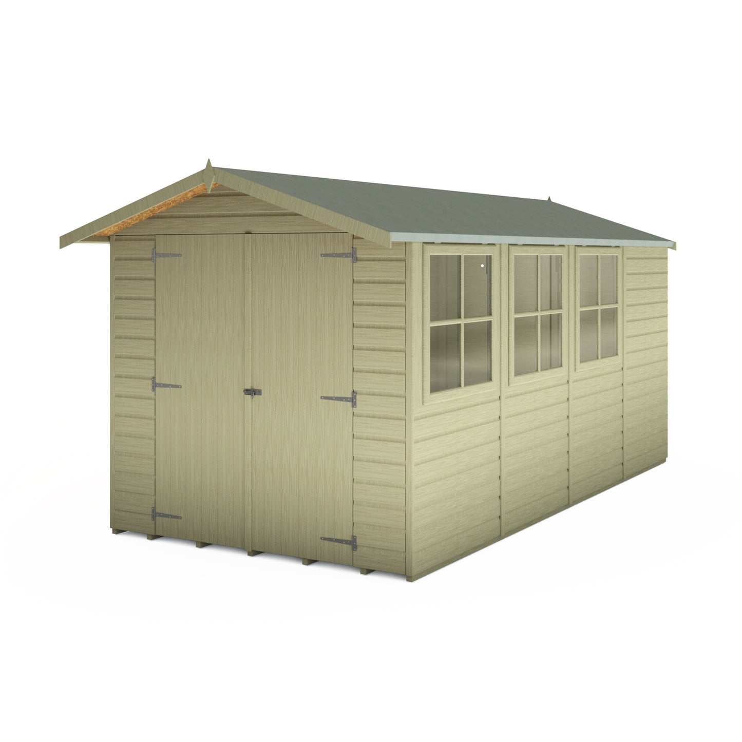 Shire Jersey Pressure treated 13x7 Double Door