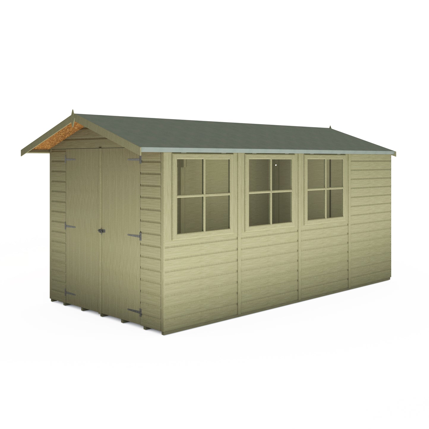 Shire Jersey Pressure treated 13x7 Double Door
