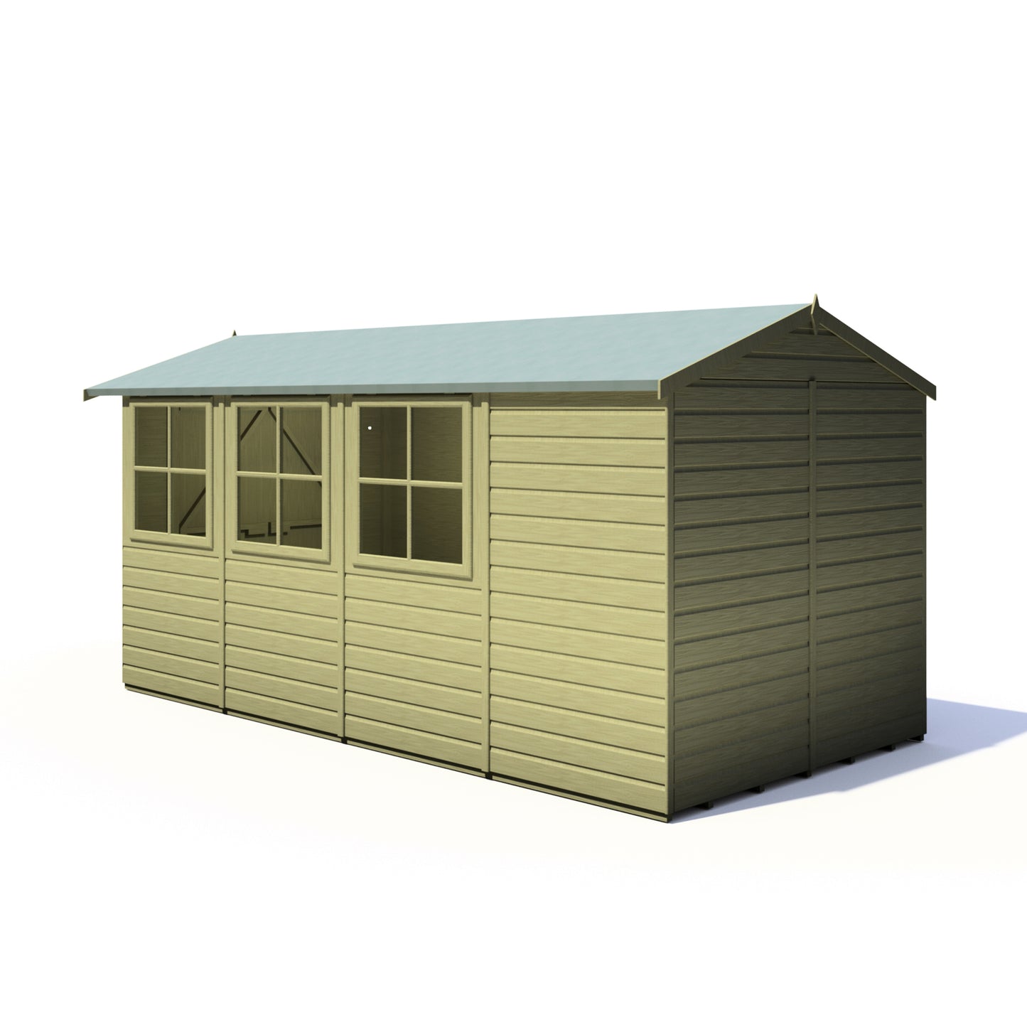 Shire Jersey Pressure treated 13x7 Double Door