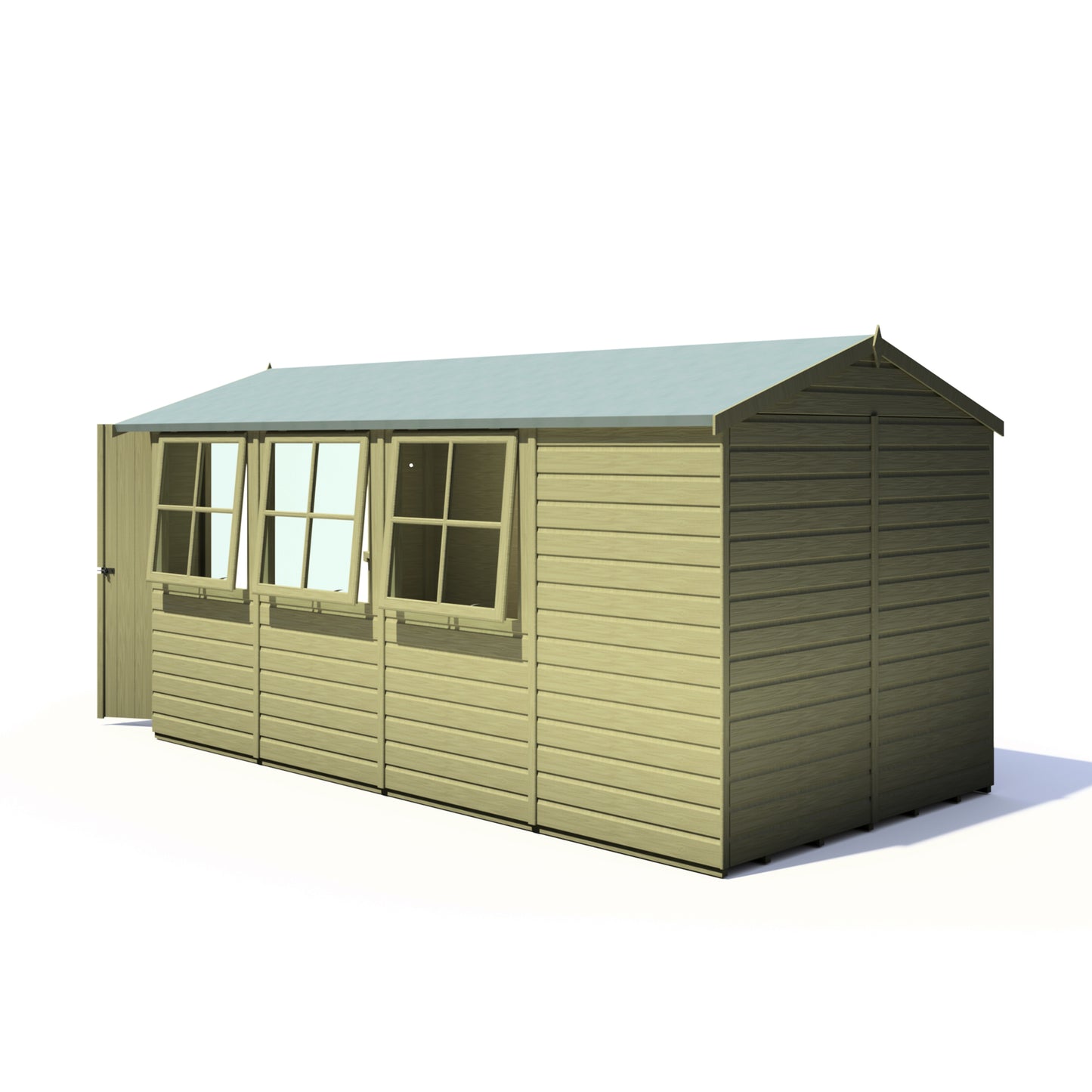 Shire Jersey Pressure treated 13x7 Double Door