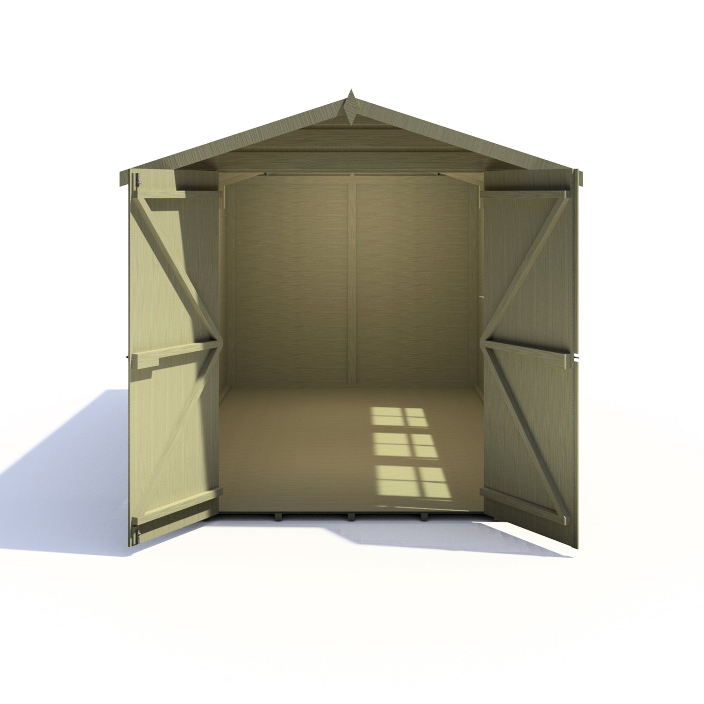 Shire Jersey Pressure treated 13x7 Double Door
