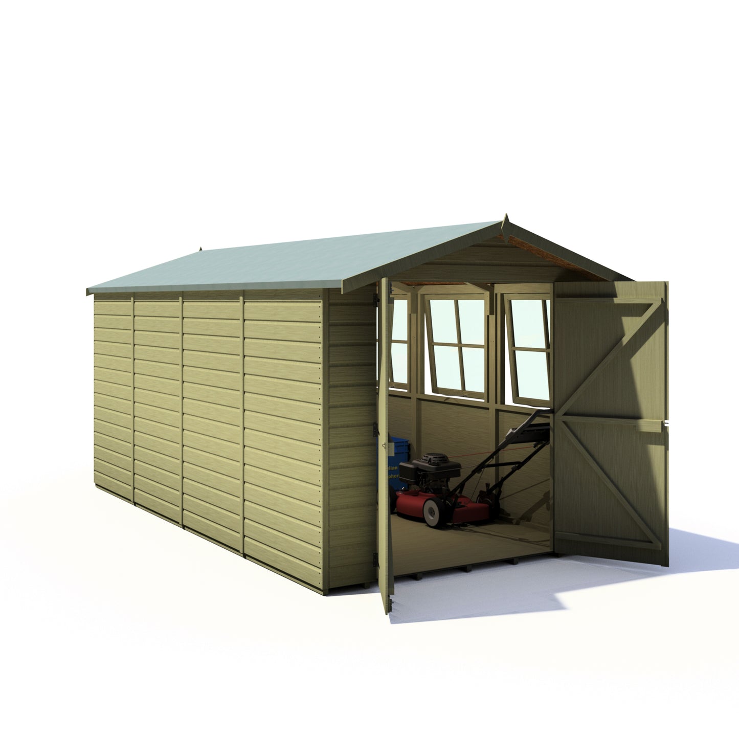 Shire Jersey Pressure treated 13x7 Double Door