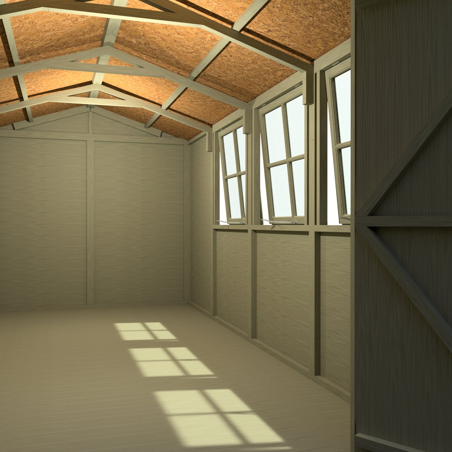 Shire Jersey Pressure treated 13x7 Double Door