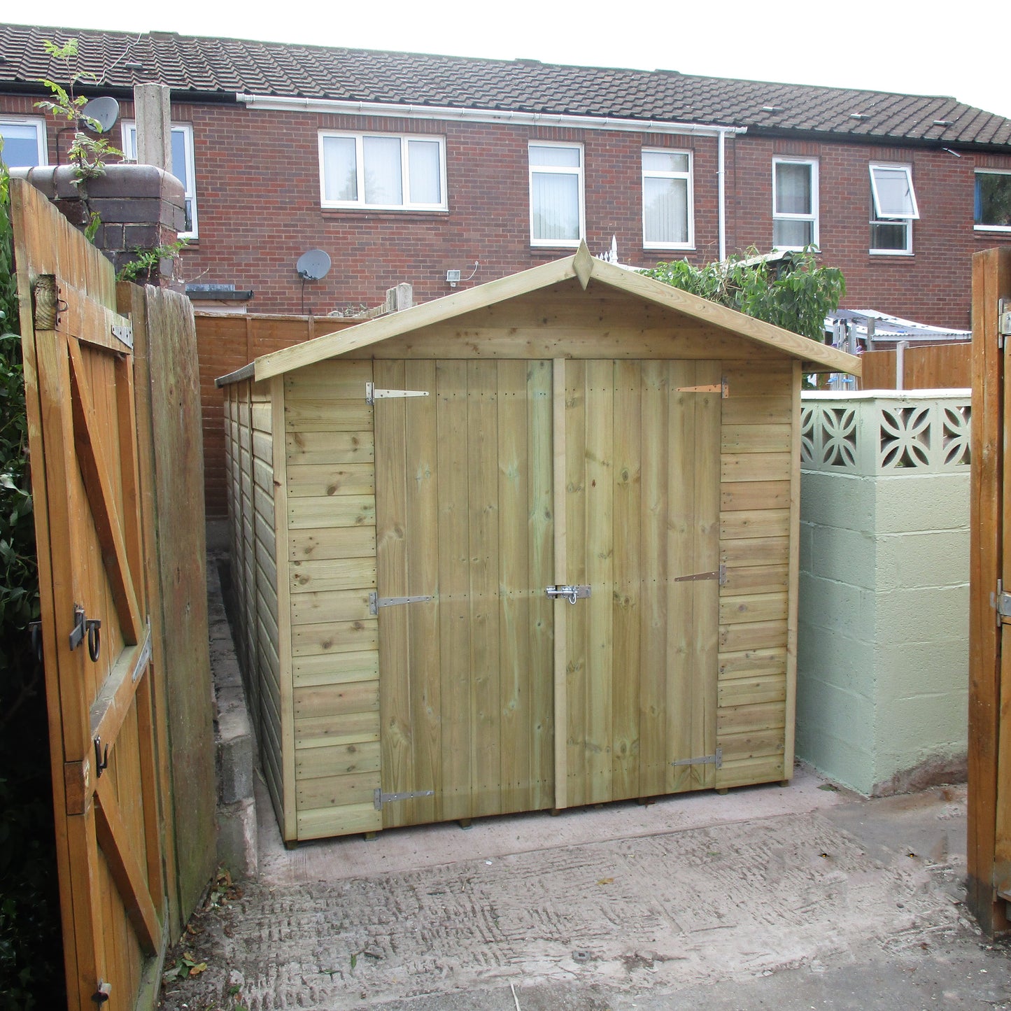 Shire Jersey Pressure treated 13x7 Double Door