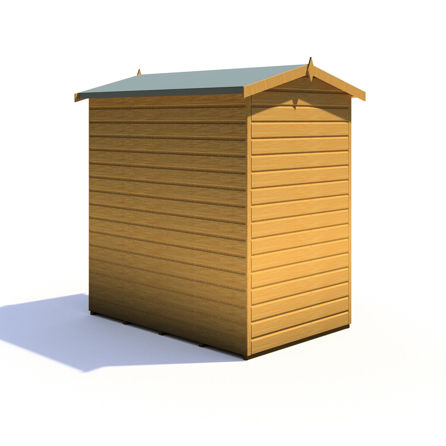 Shire Lewis 6x4 Single Door Loglap Reverse Style C