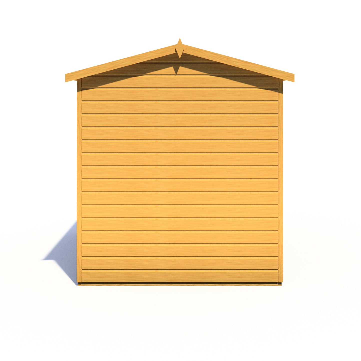 Shire Lewis 8x6 Single Door Shiplap Reverse Style C