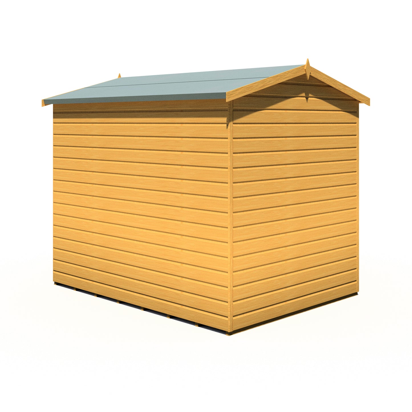 Shire Lewis 8x6 Single Door Shiplap Reverse Style C