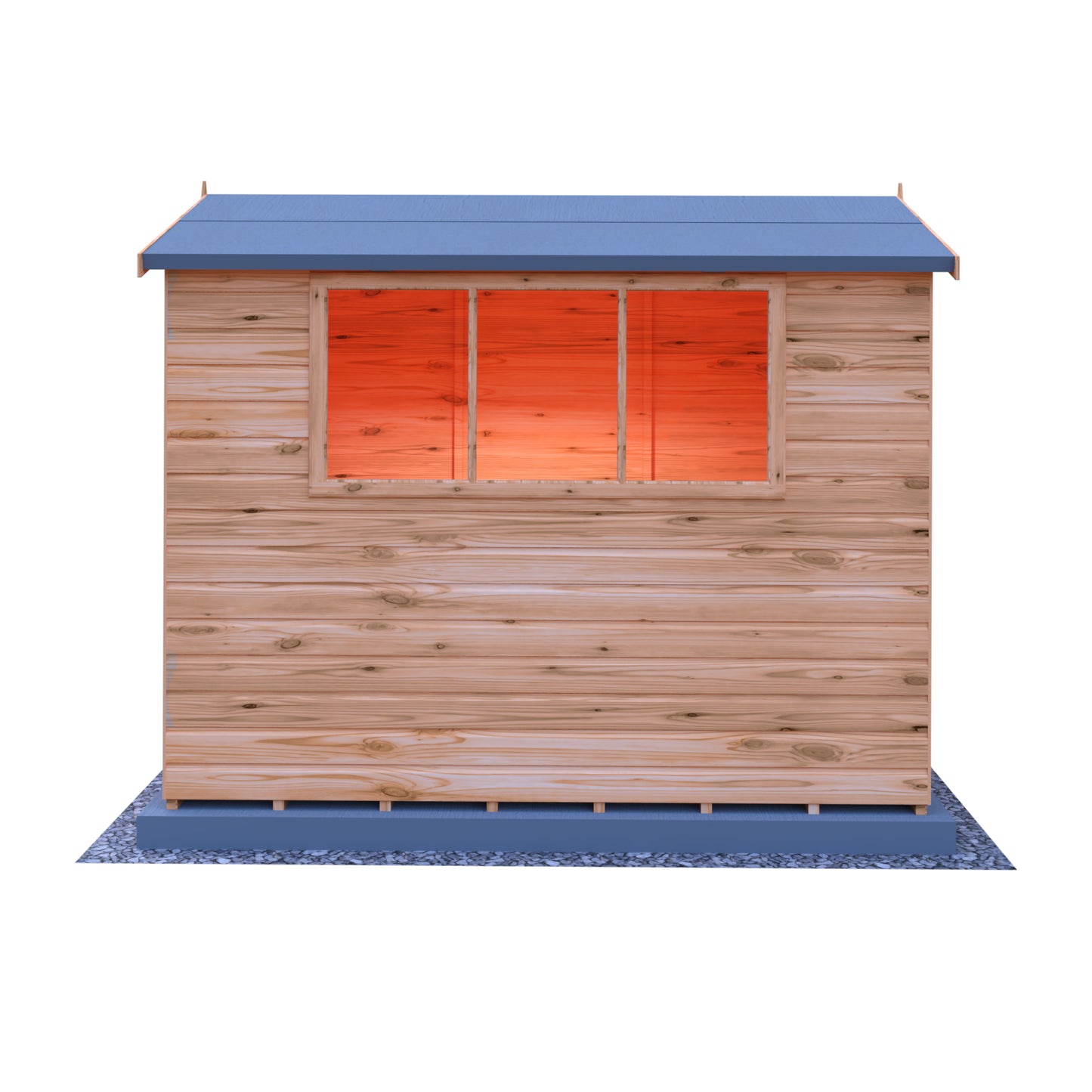 Shire Lewis 8x6 Double Door Loglap
