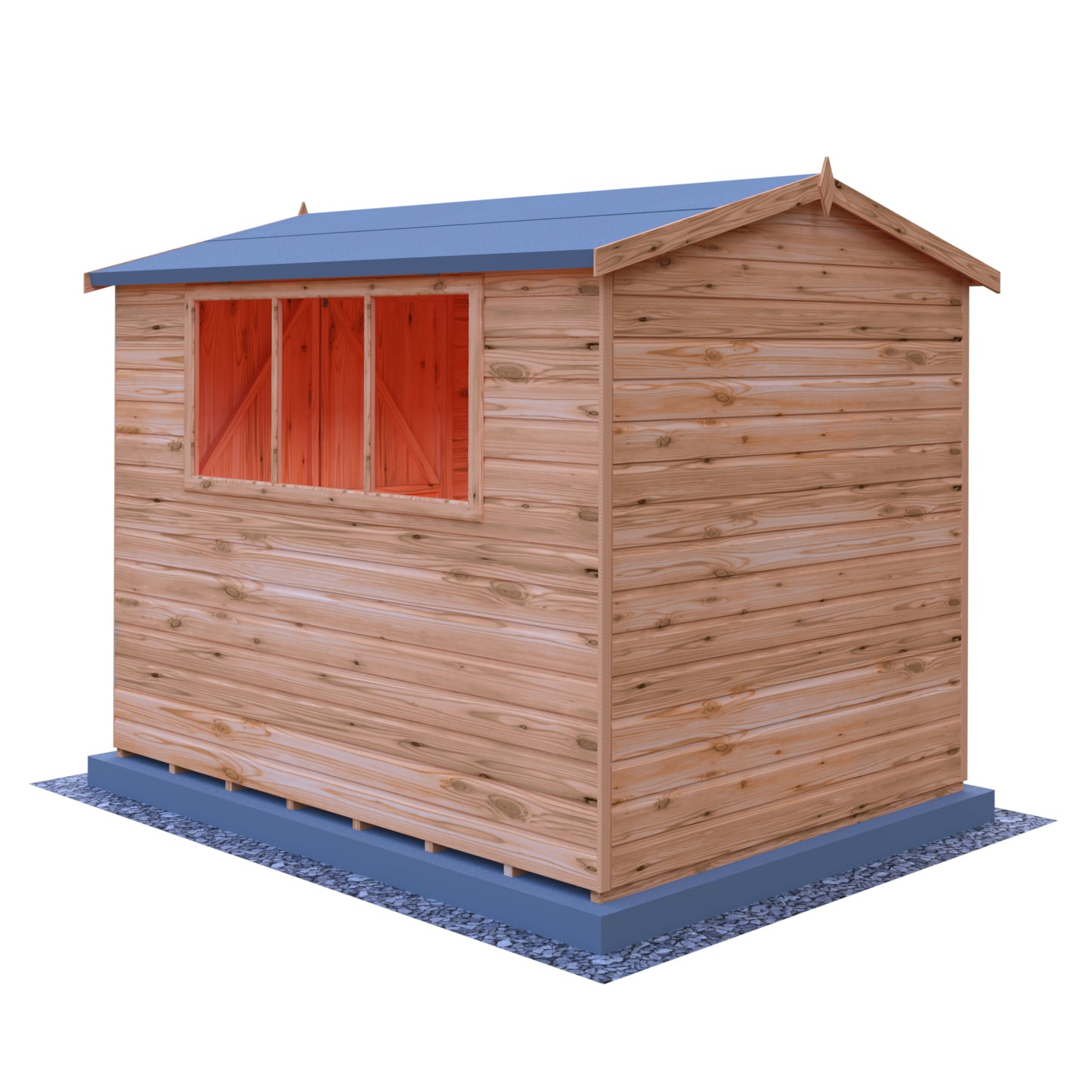 Shire Lewis 8x6 Double Door Loglap