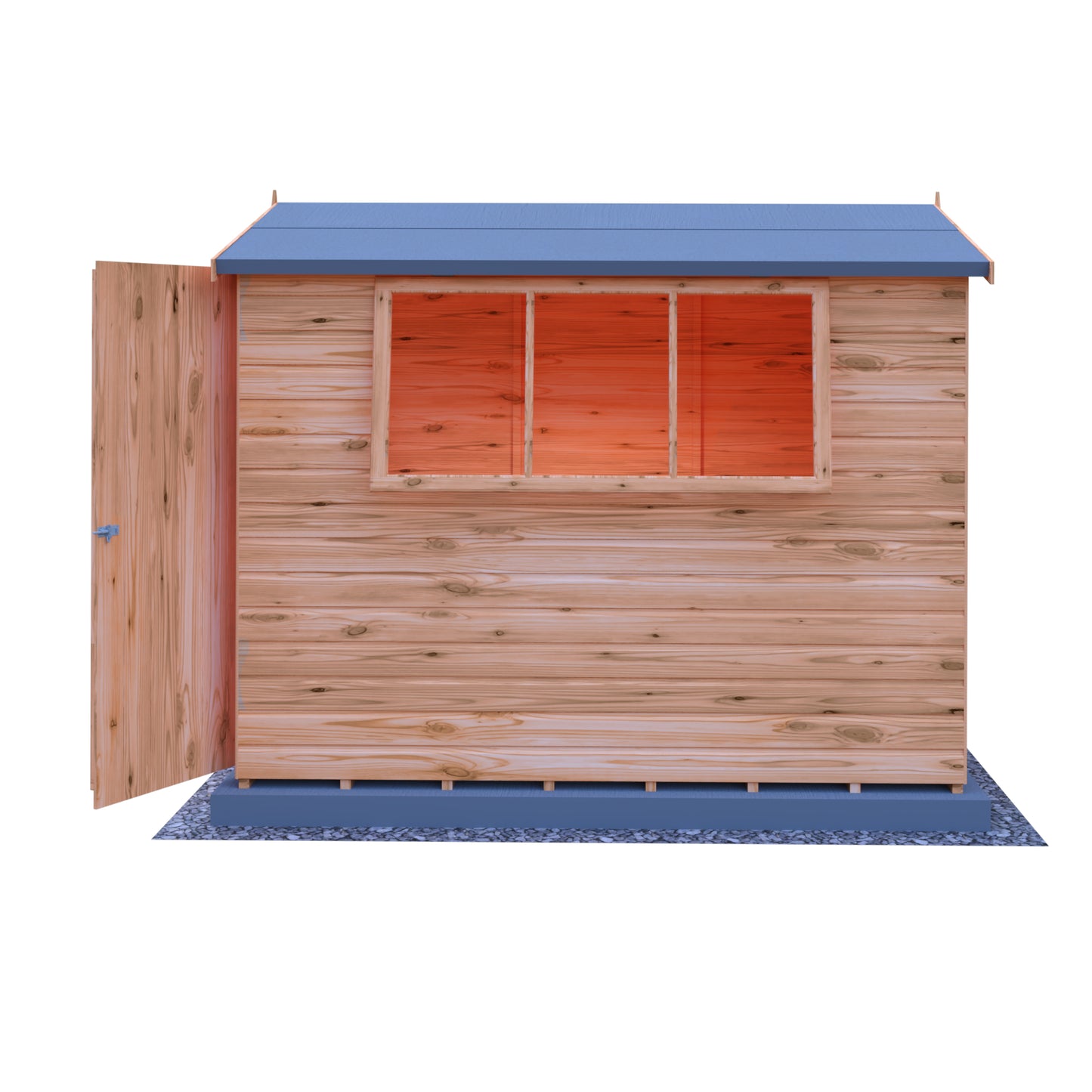 Shire Lewis 8x6 Double Door Loglap
