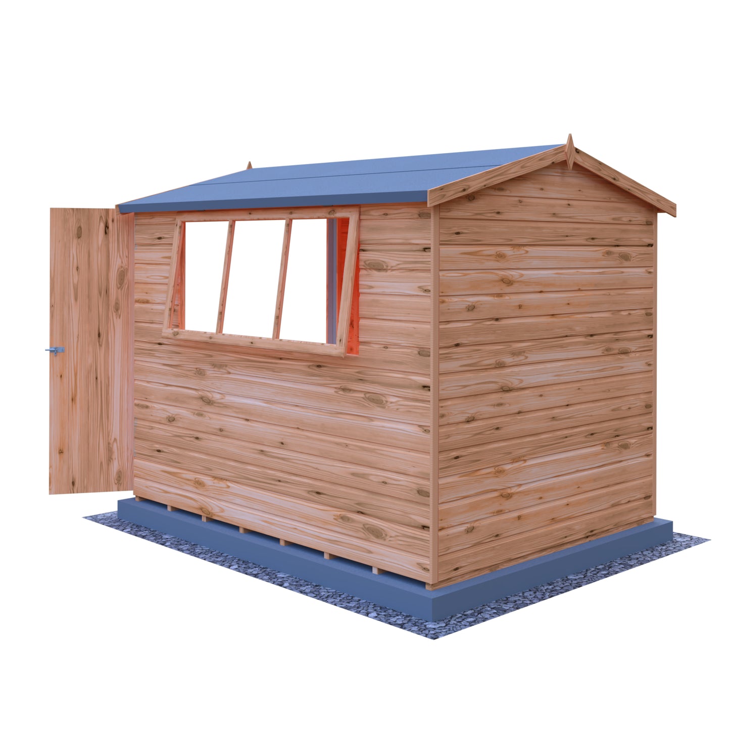 Shire Lewis 8x6 Double Door Loglap