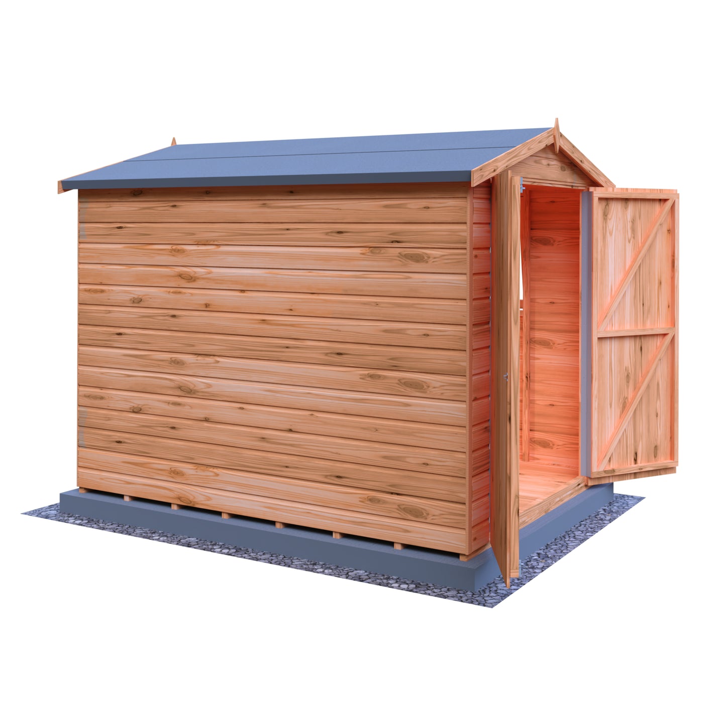 Shire Lewis 8x6 Double Door Loglap