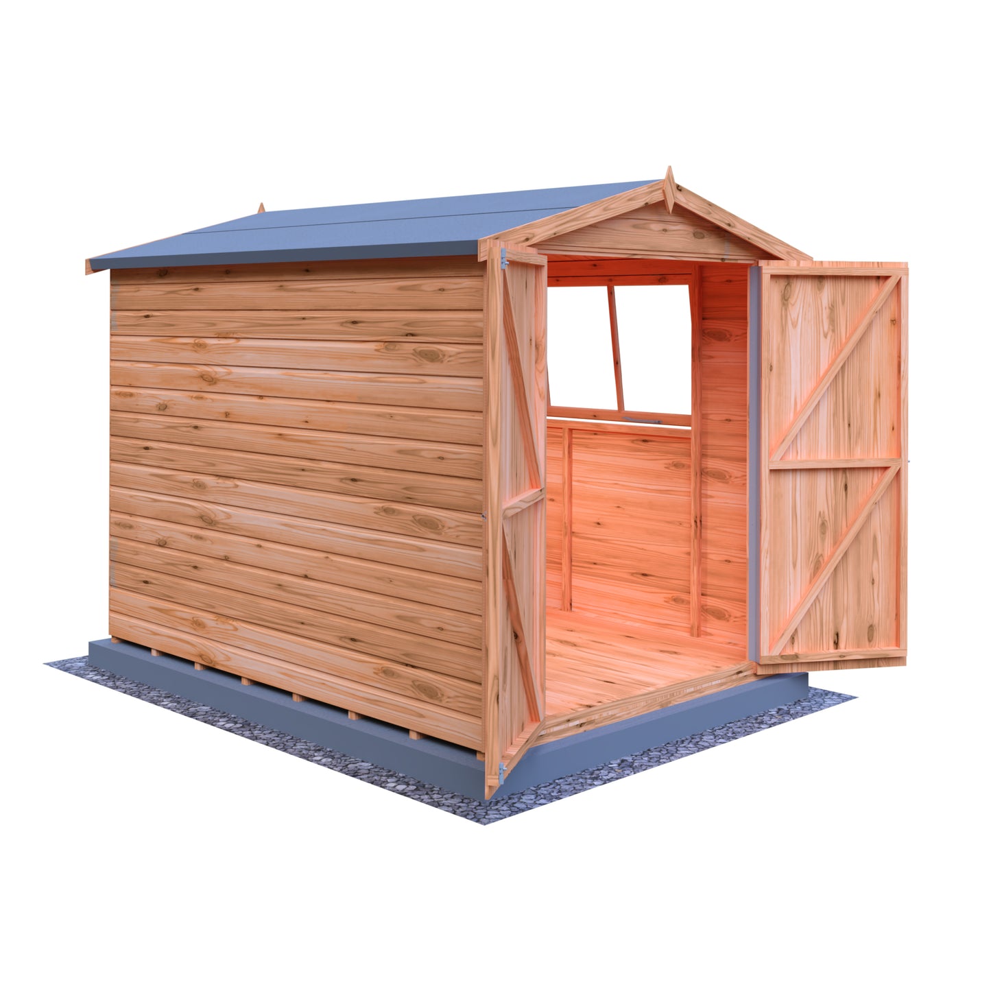 Shire Lewis 8x6 Double Door Loglap