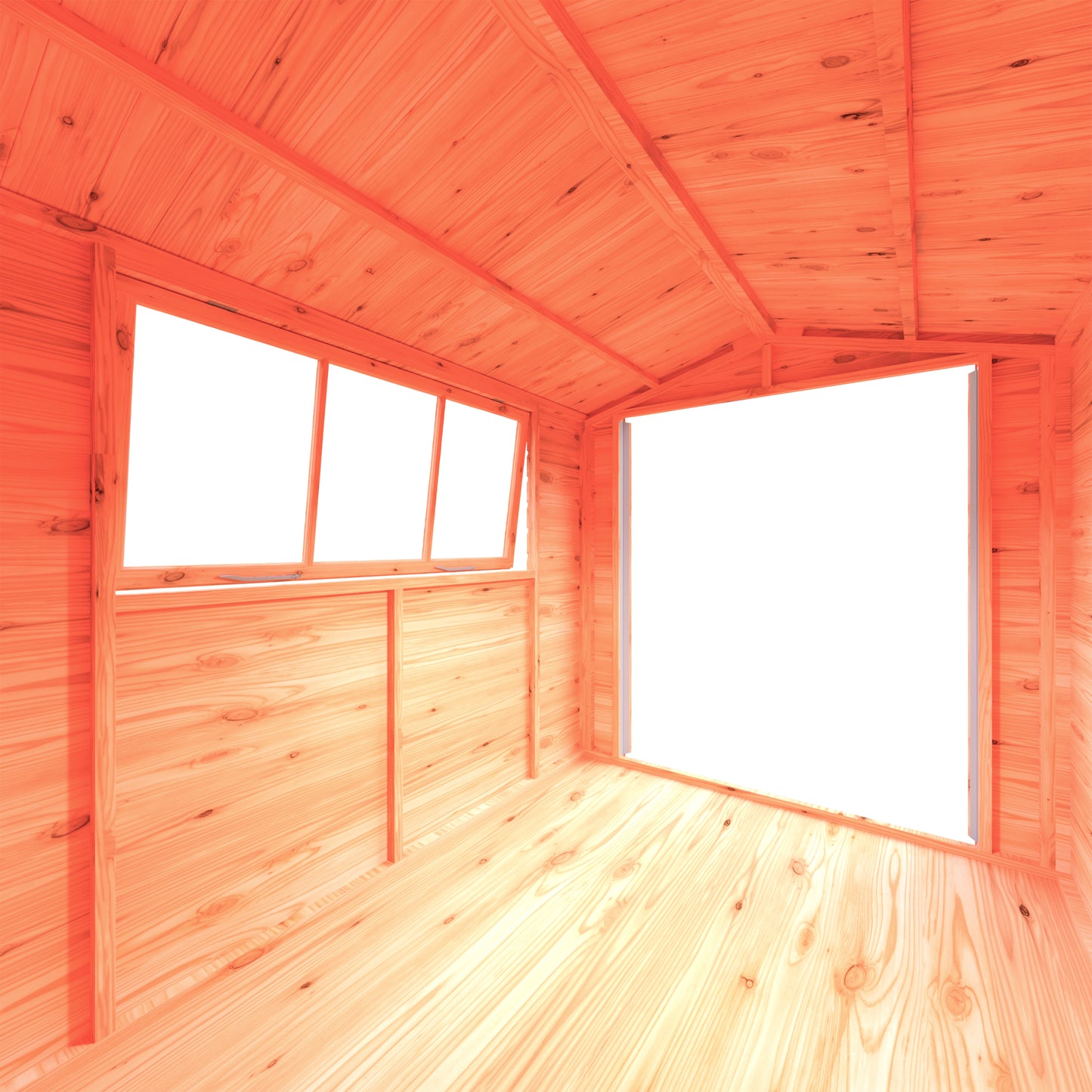 Shire Lewis 8x6 Double Door Loglap