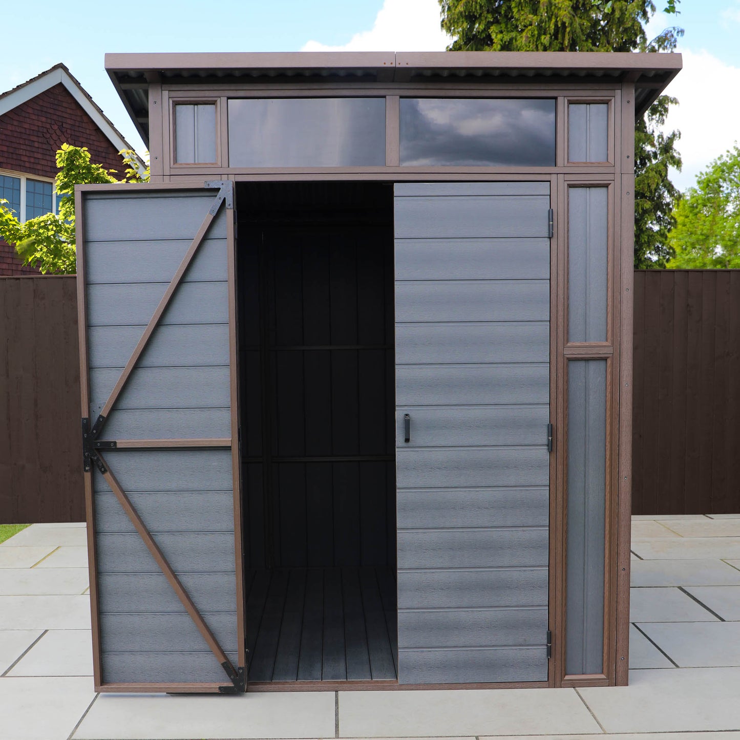 Mercia 7x7 Premium Composite Pent Shed