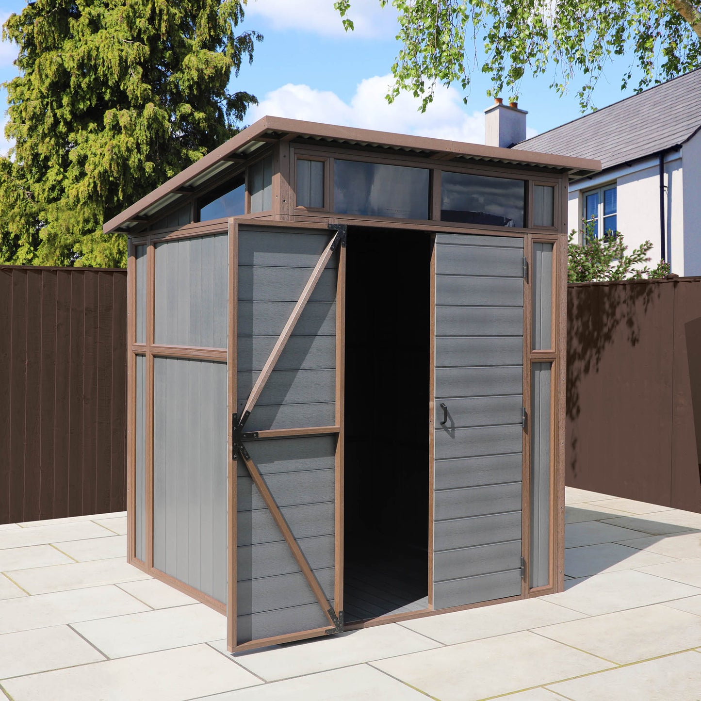 Mercia 7x7 Premium Composite Pent Shed
