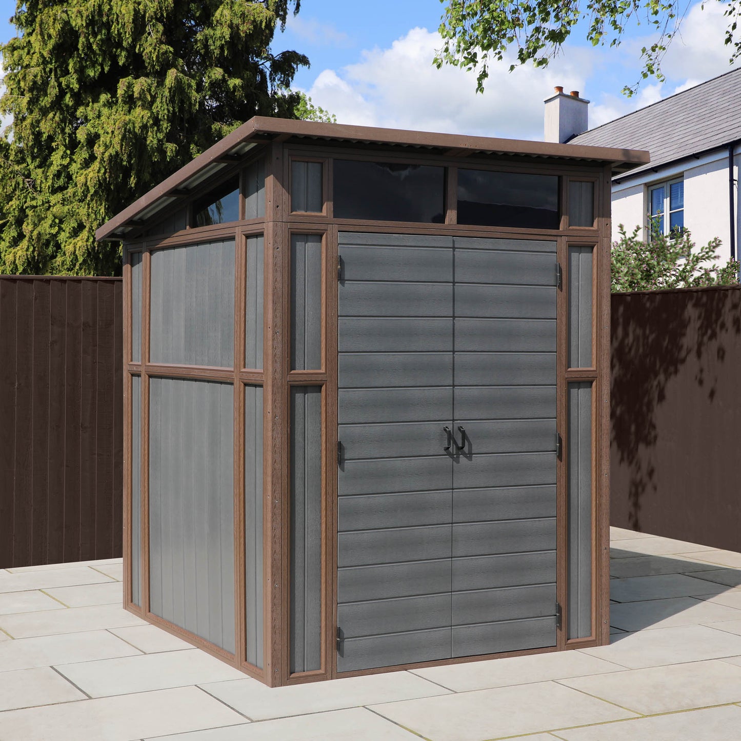 Mercia 7x7 Premium Composite Pent Shed
