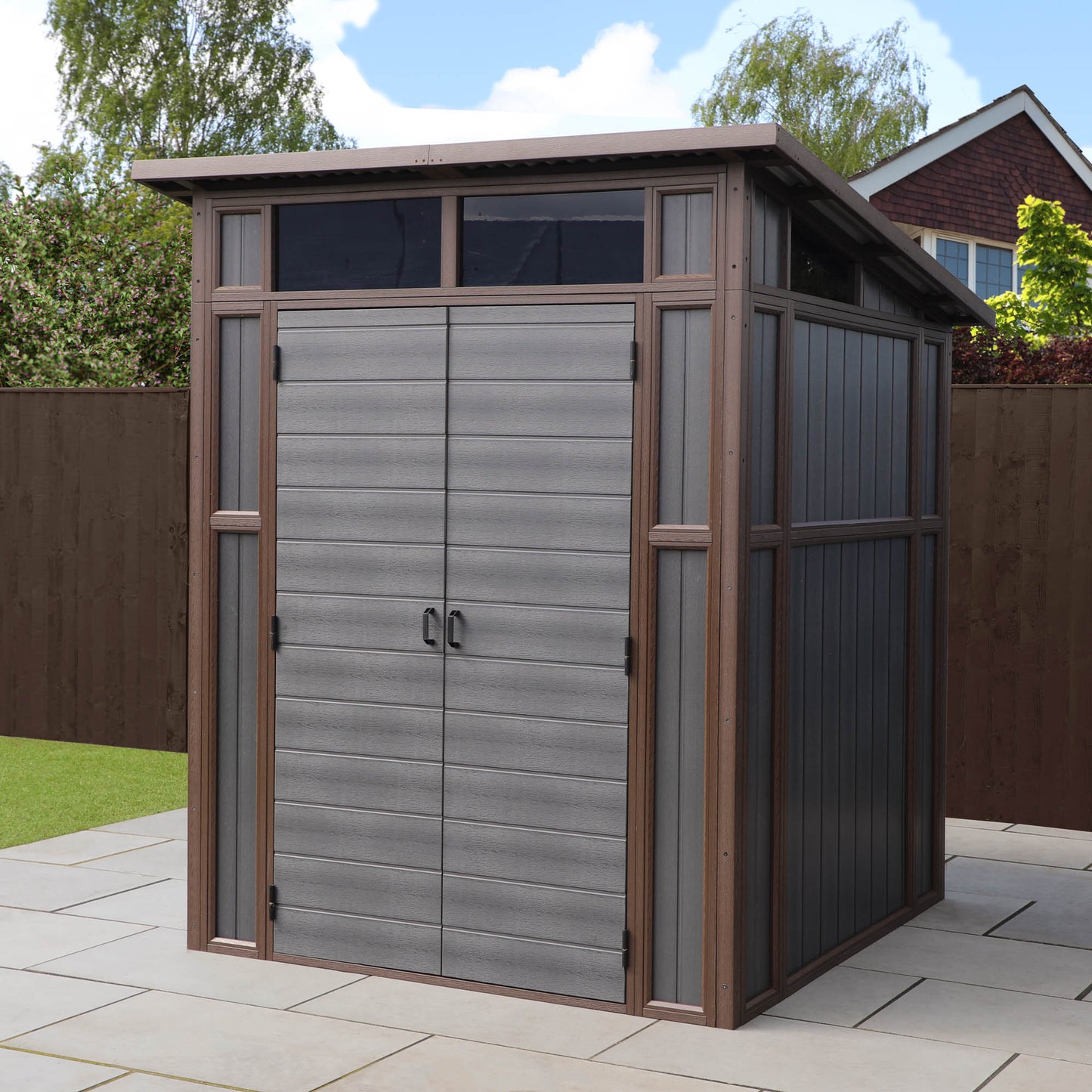 Mercia 7x7 Premium Composite Pent Shed