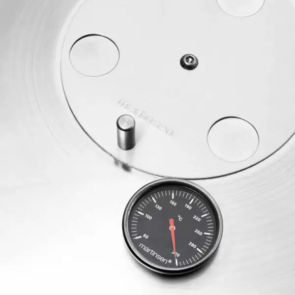 Danish Design Charcoal Barbecue with Thermometer & Grease Collection System