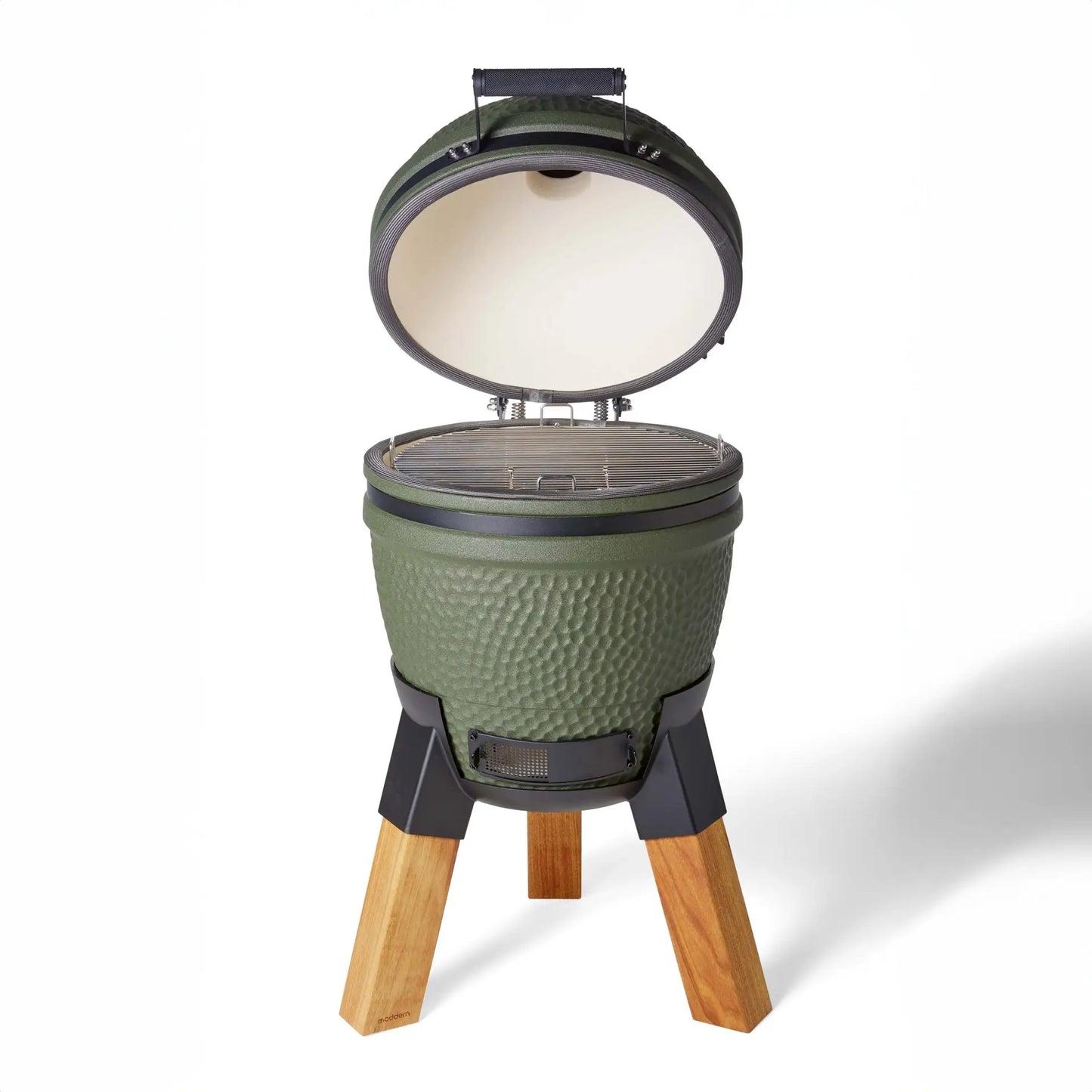 Moddern Kamado Olive Green Wooden Base and Legs