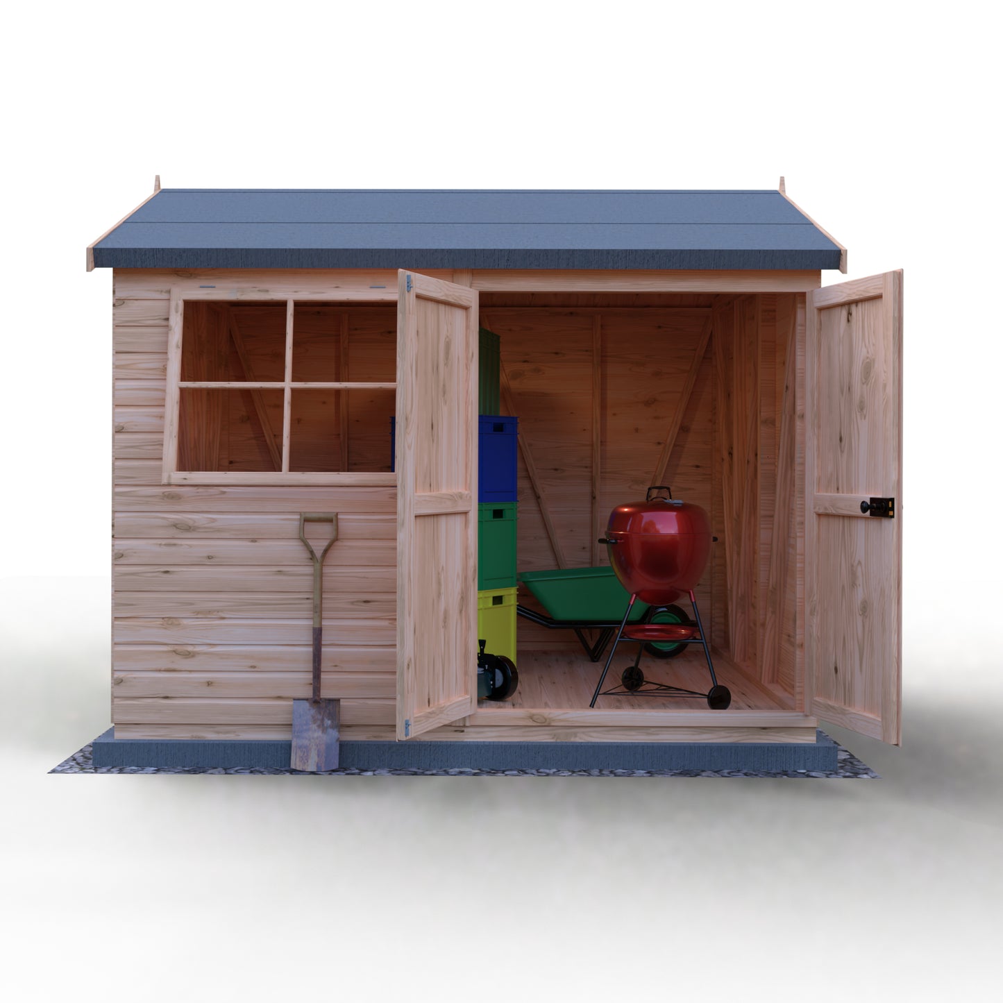 Shire Mammoth 10x8 Double Door Loglap