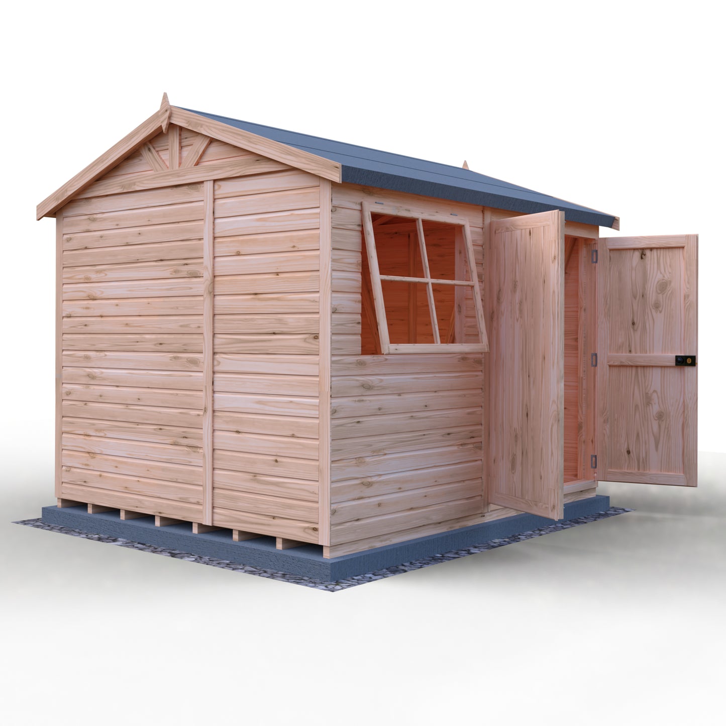 Shire Mammoth 10x8 Double Door Loglap