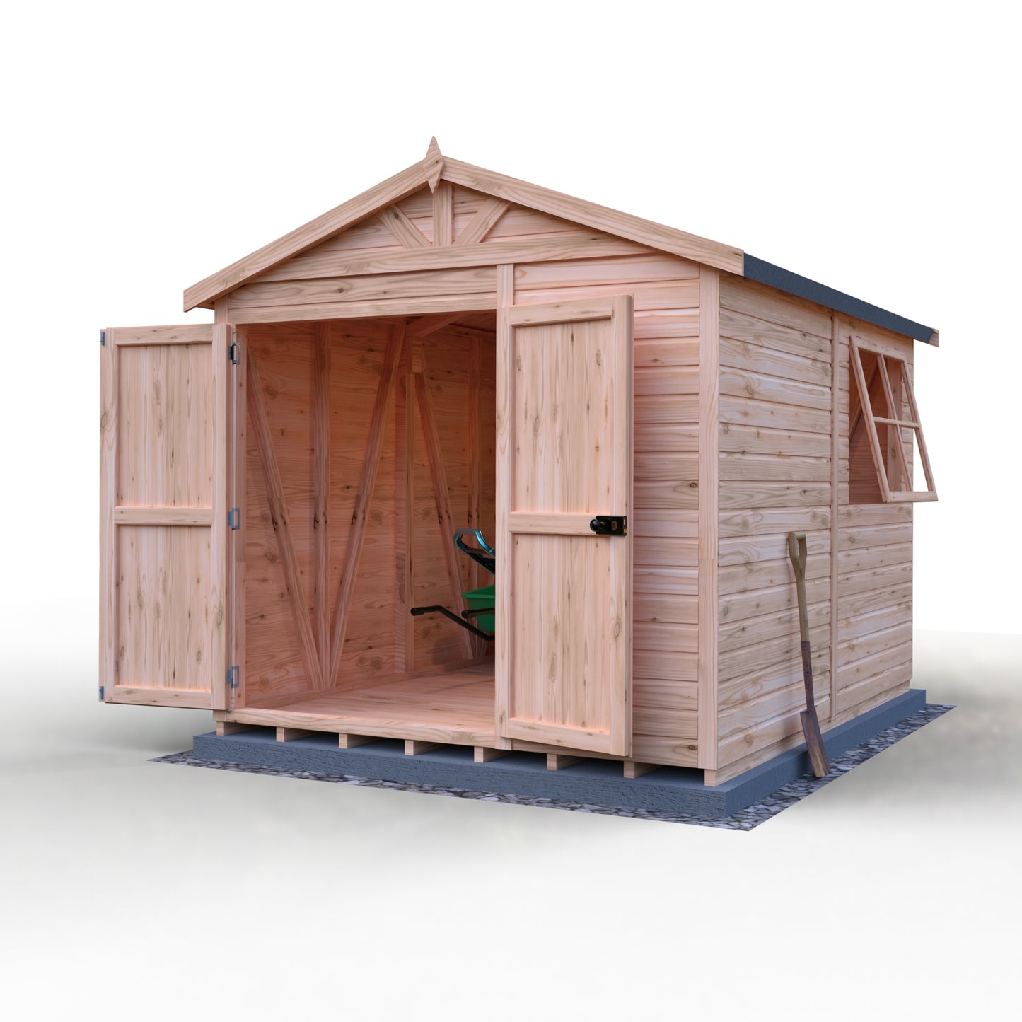 Shire Mammoth 10x8 Double Door Loglap