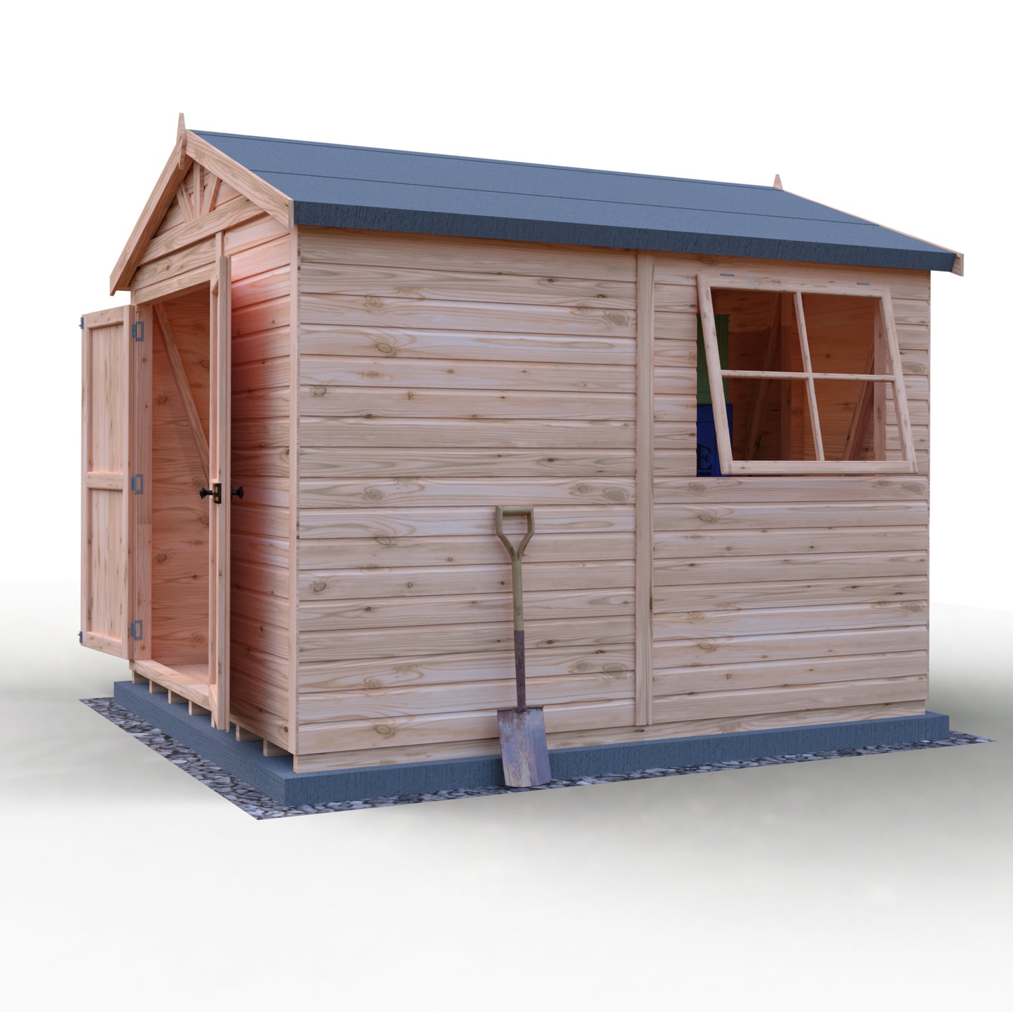 Shire Mammoth 10x8 Double Door Loglap
