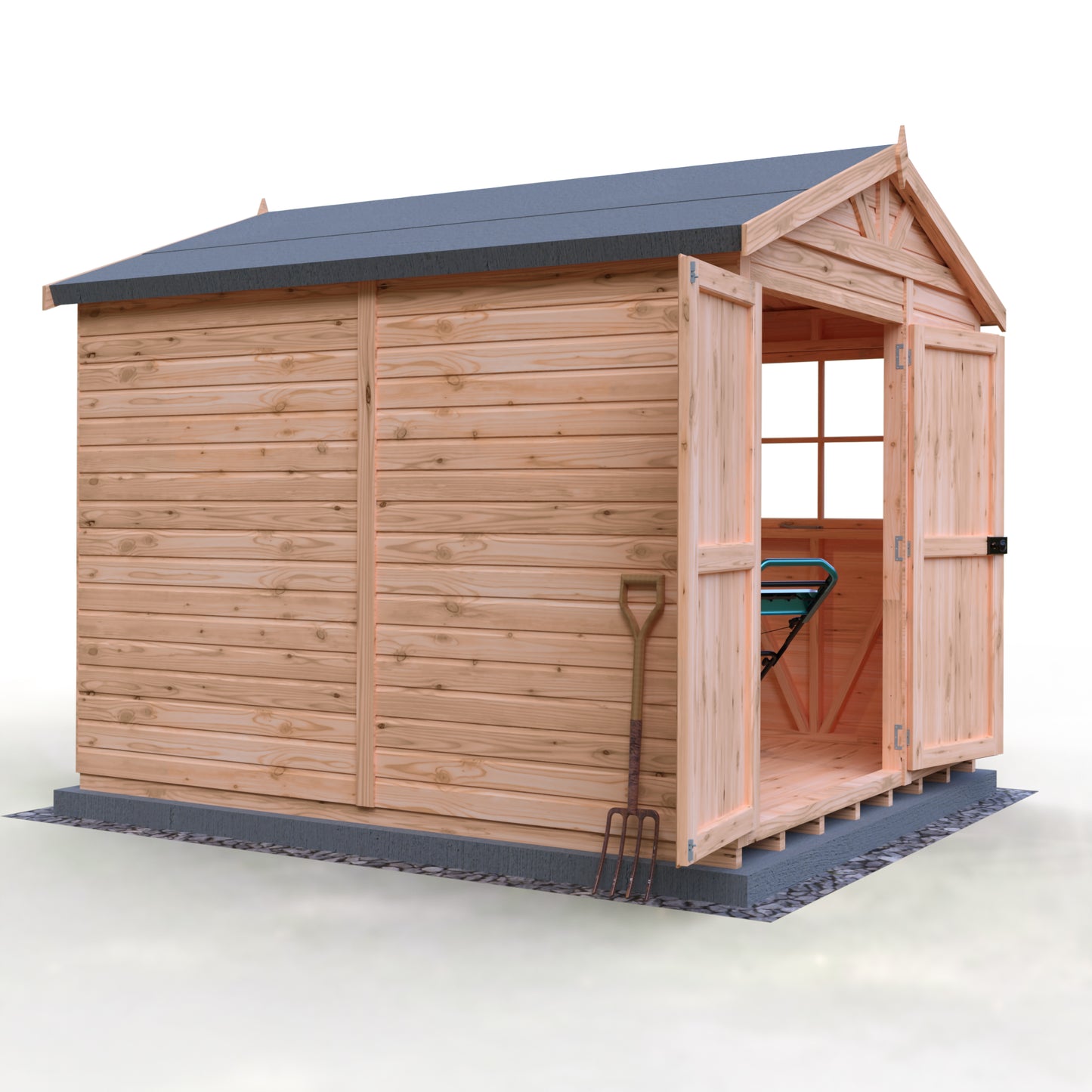 Shire Mammoth 10x8 Double Door Loglap