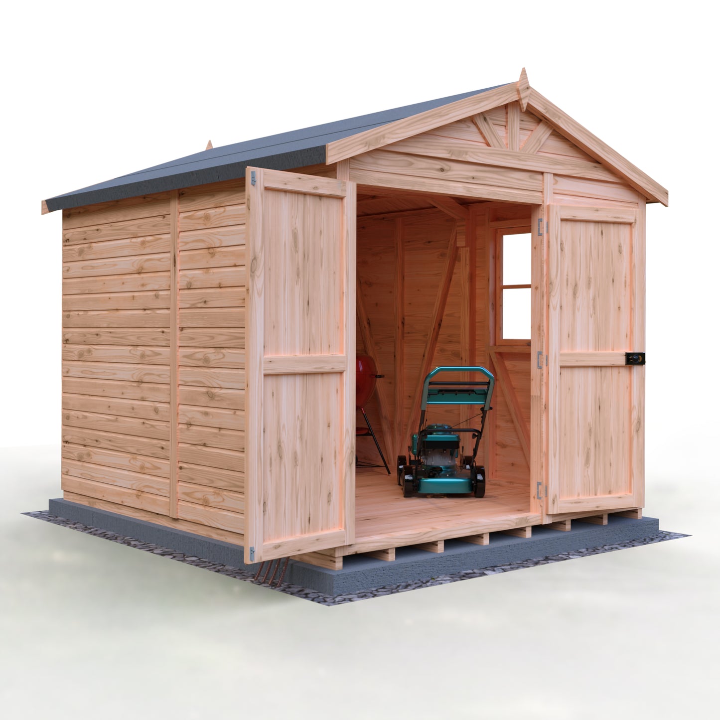 Shire Mammoth 10x8 Double Door Loglap