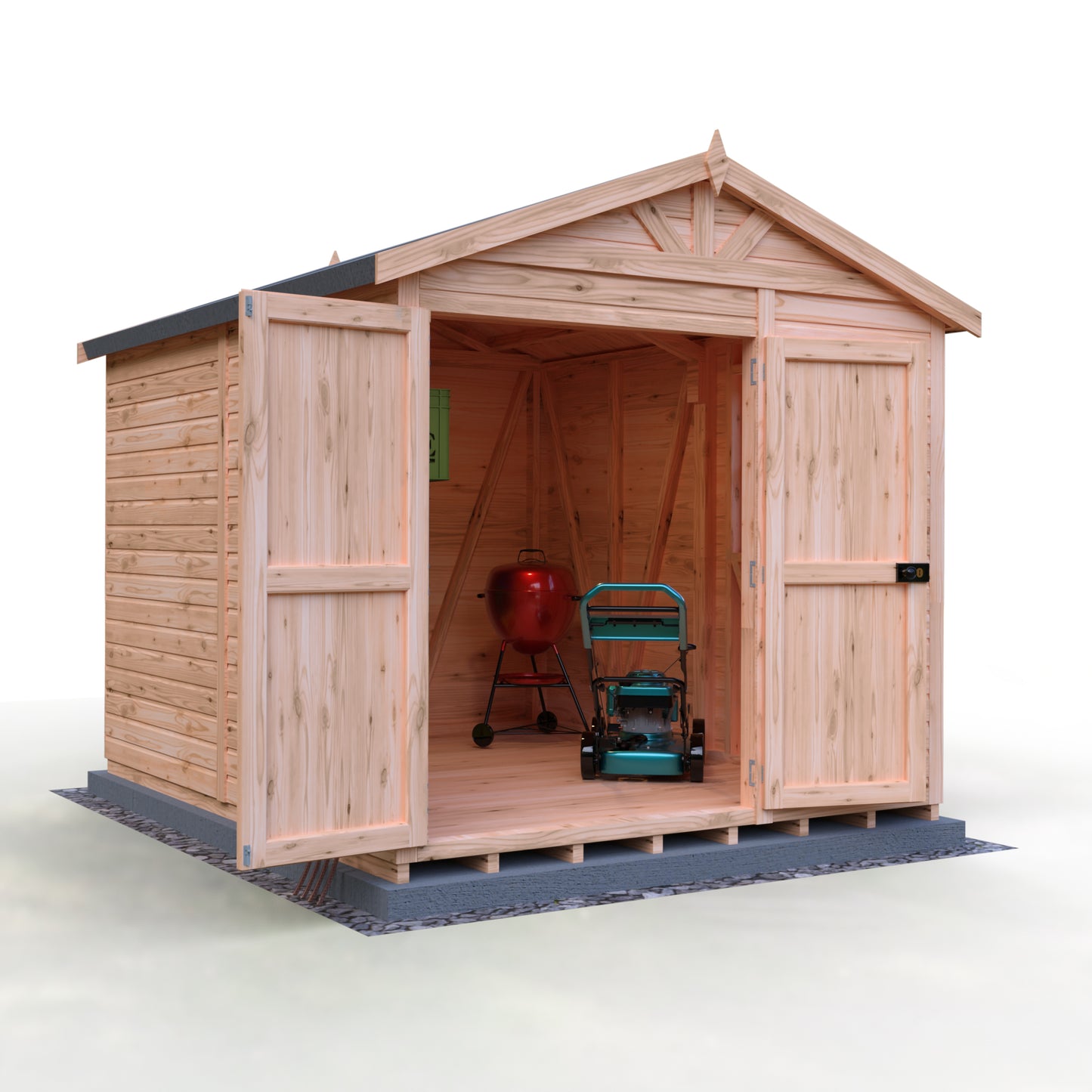 Shire Mammoth 10x8 Double Door Loglap