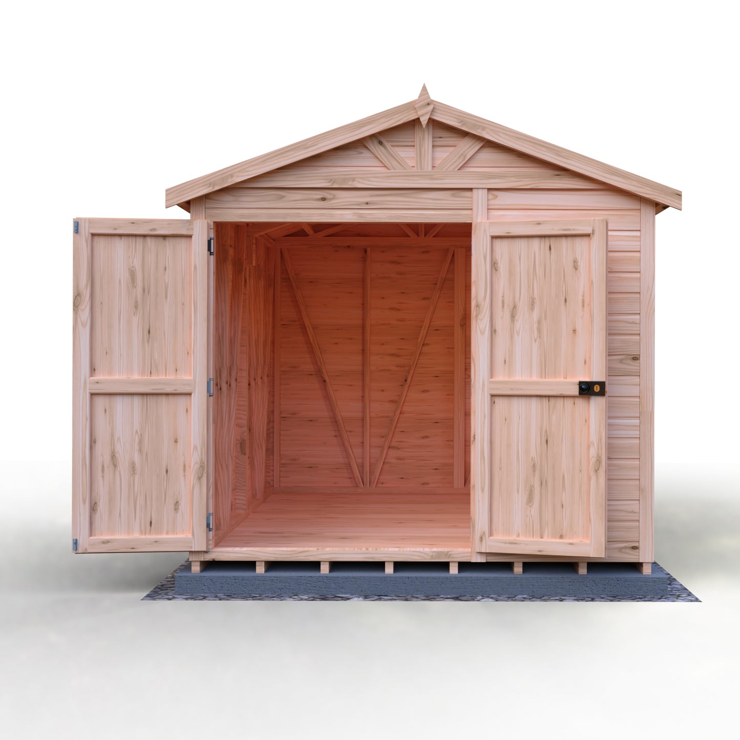 Shire Mammoth 10x8 Double Door Loglap