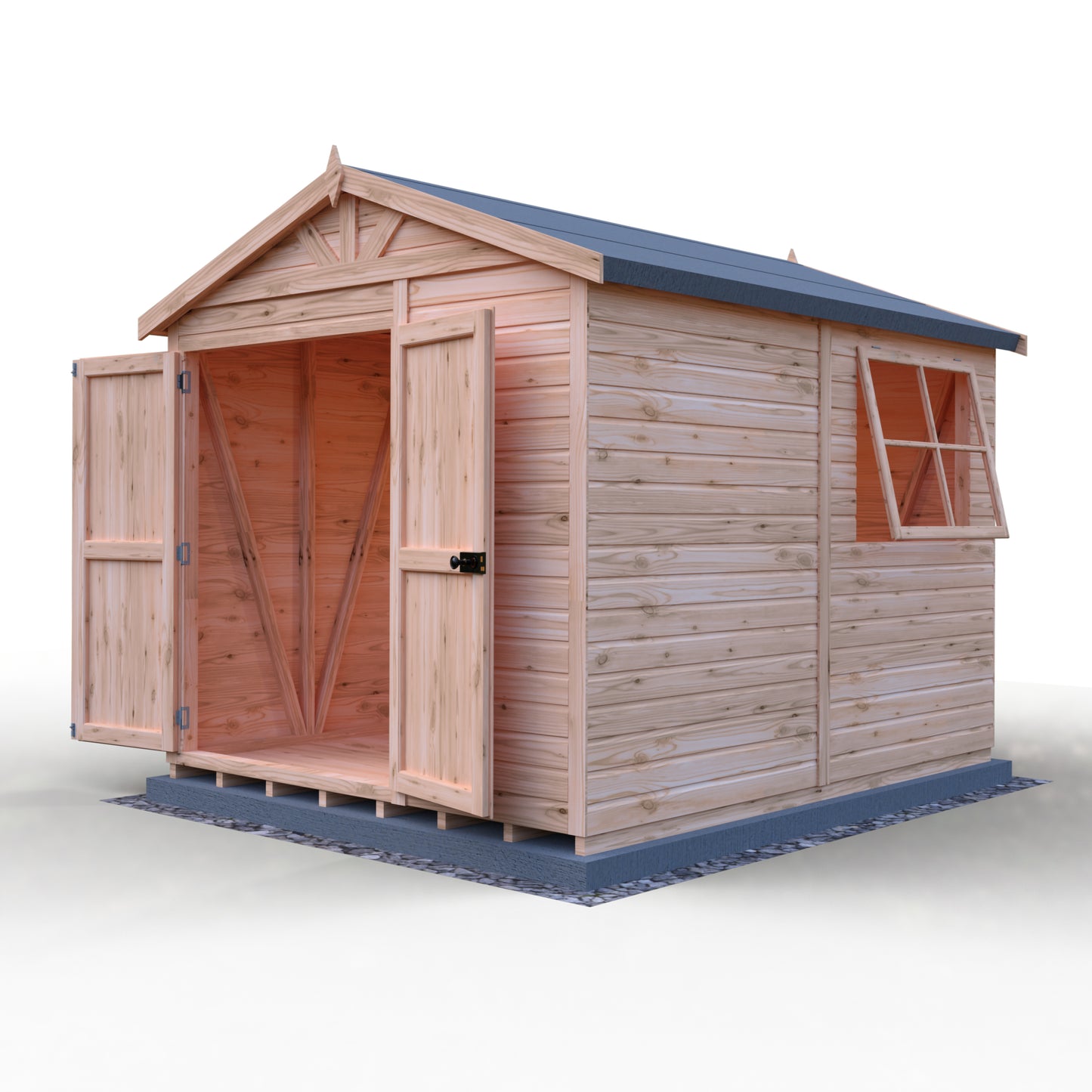 Shire Mammoth 10x8 Double Door Loglap
