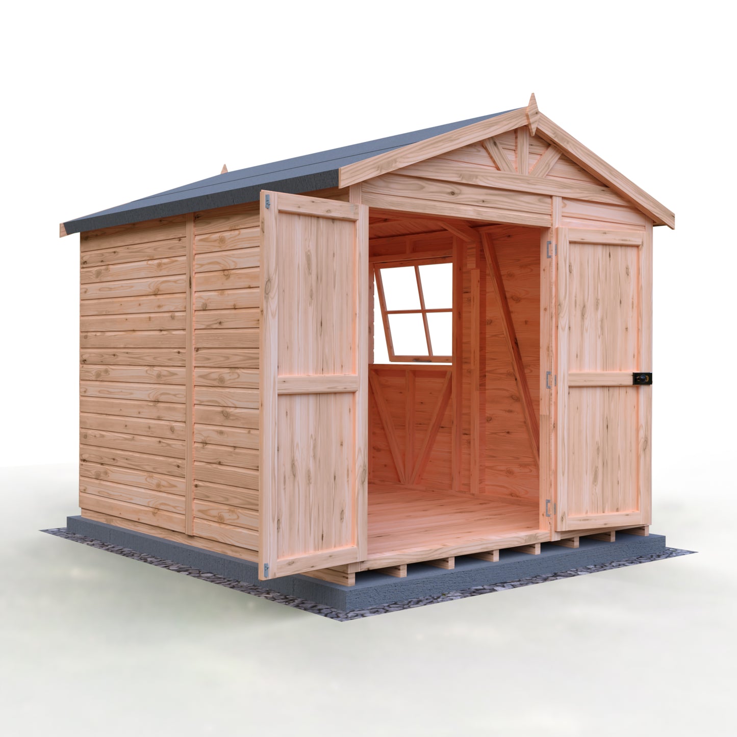 Shire Mammoth 10x8 Double Door Loglap