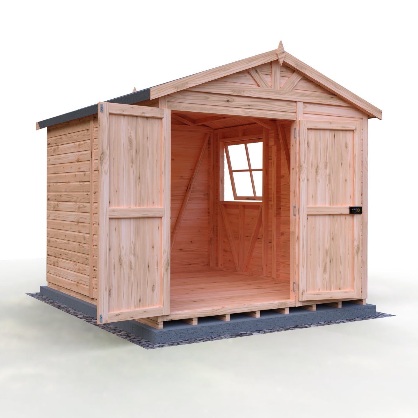 Shire Mammoth 10x8 Double Door Loglap