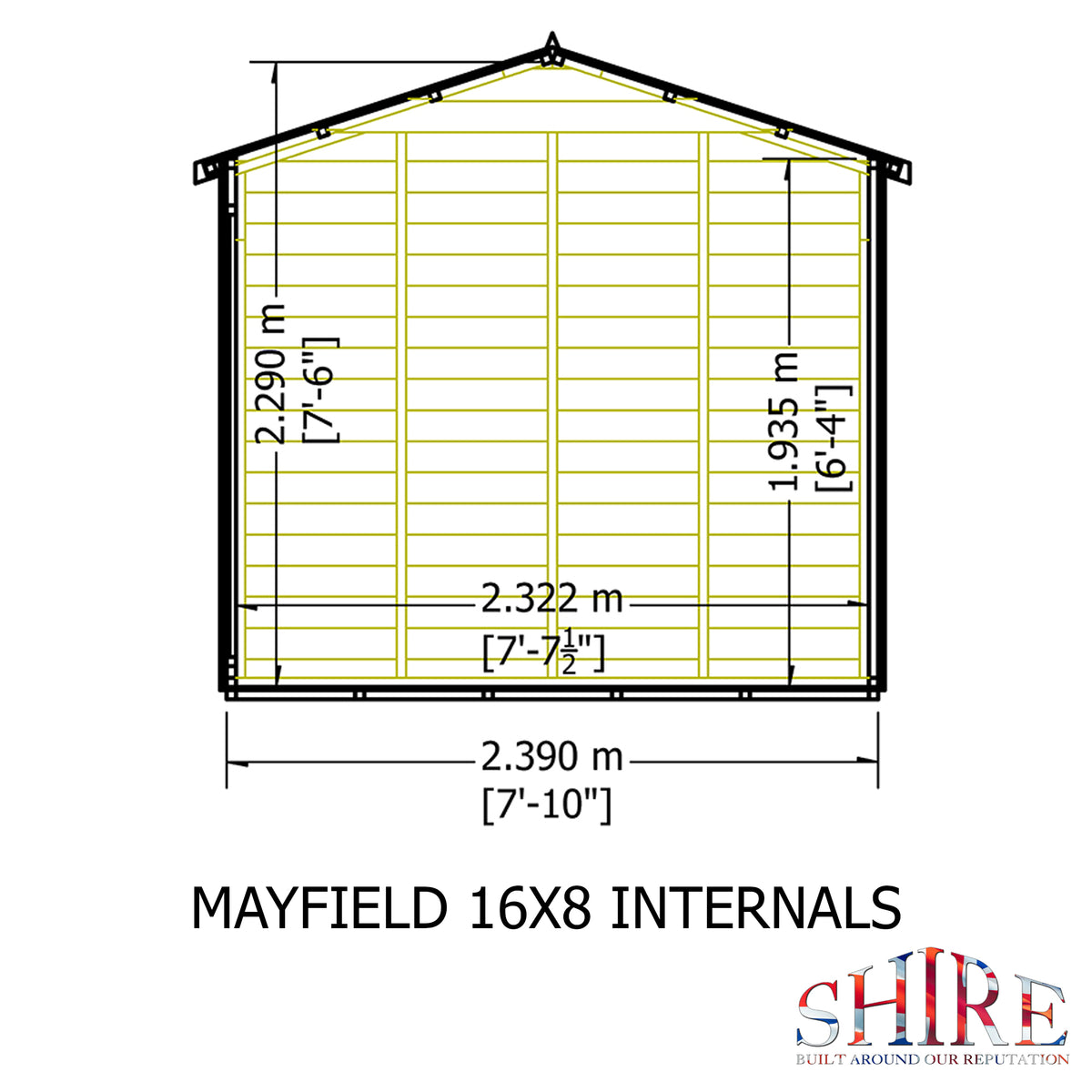 Shire Mayfield 16x8