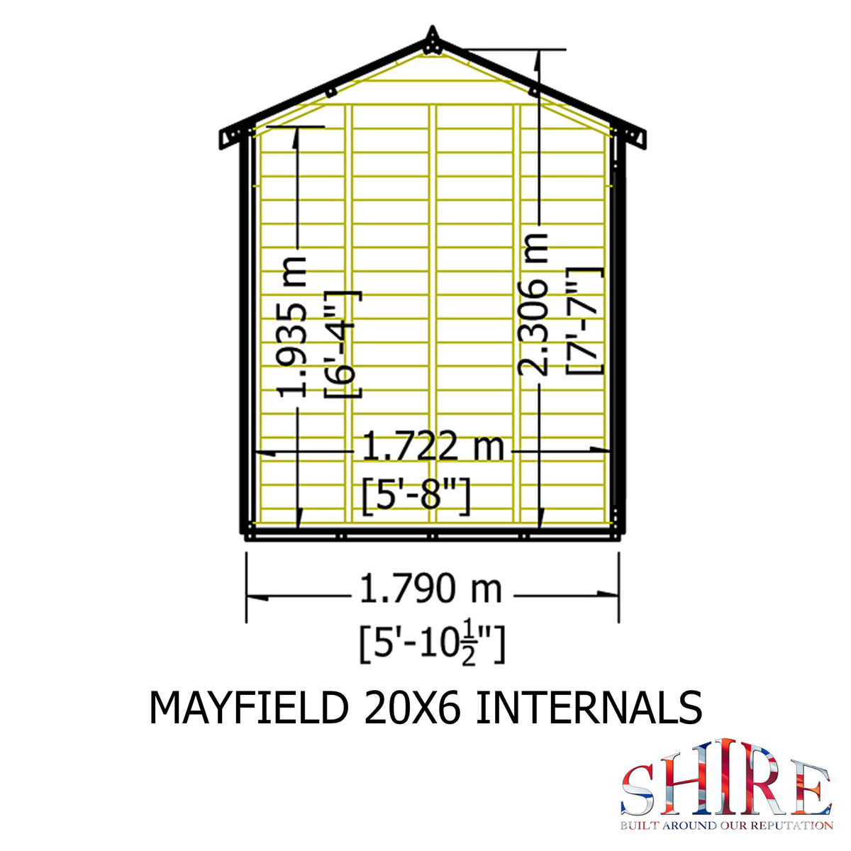Shire Mayfield 20x6