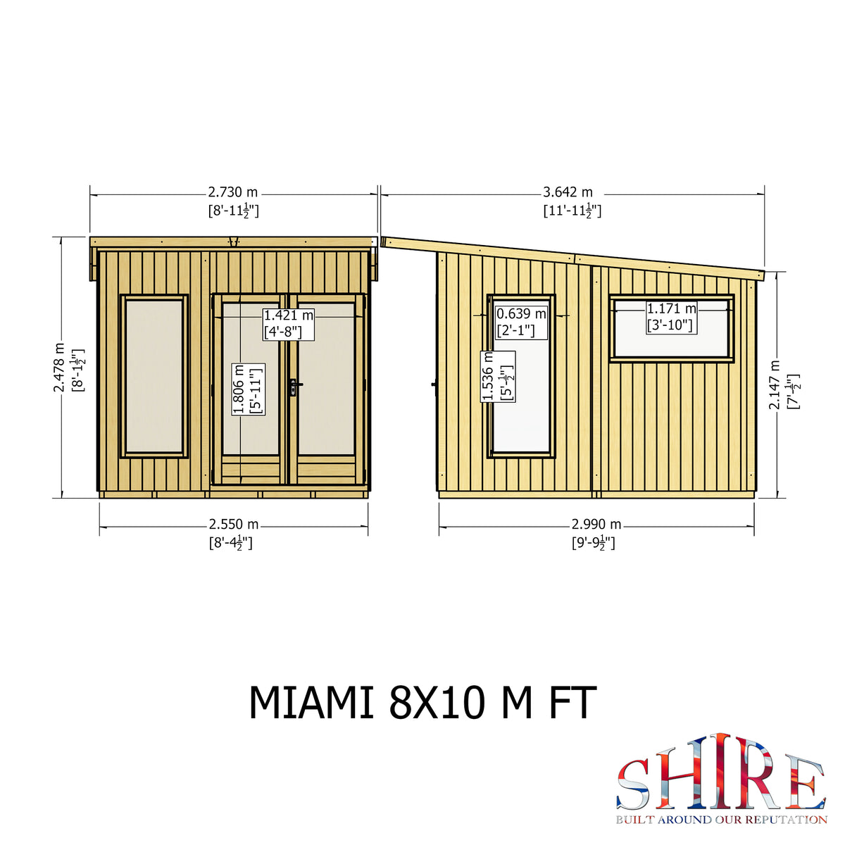 Shire Miami 8x10 Matching
