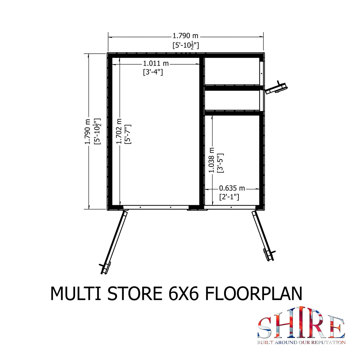 Shire Multi Store 6x6