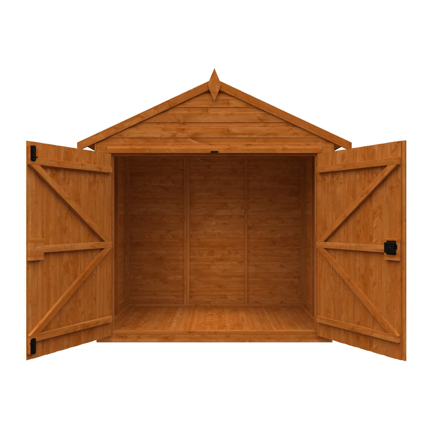4x6 Flex Apex Bike Shed
