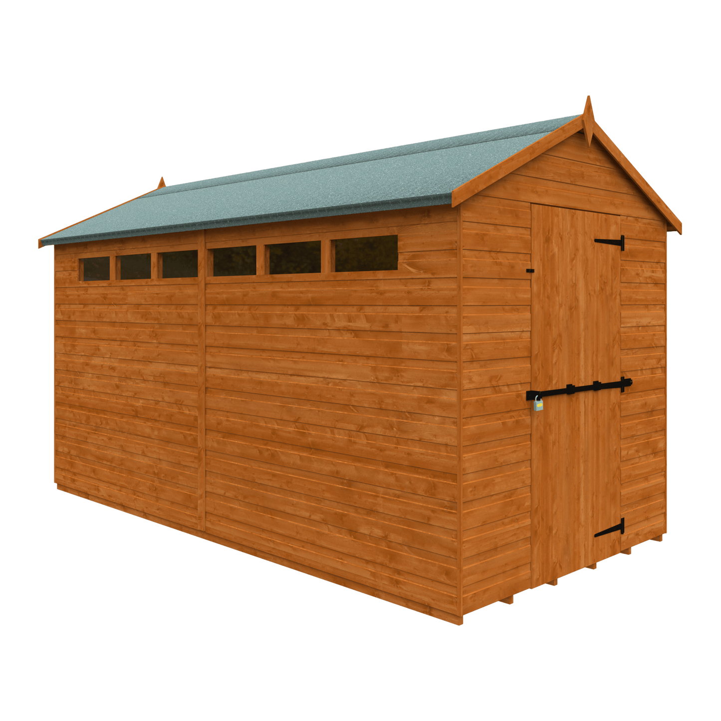 12x6 Security Apex with Slit Wins and Sec Bar