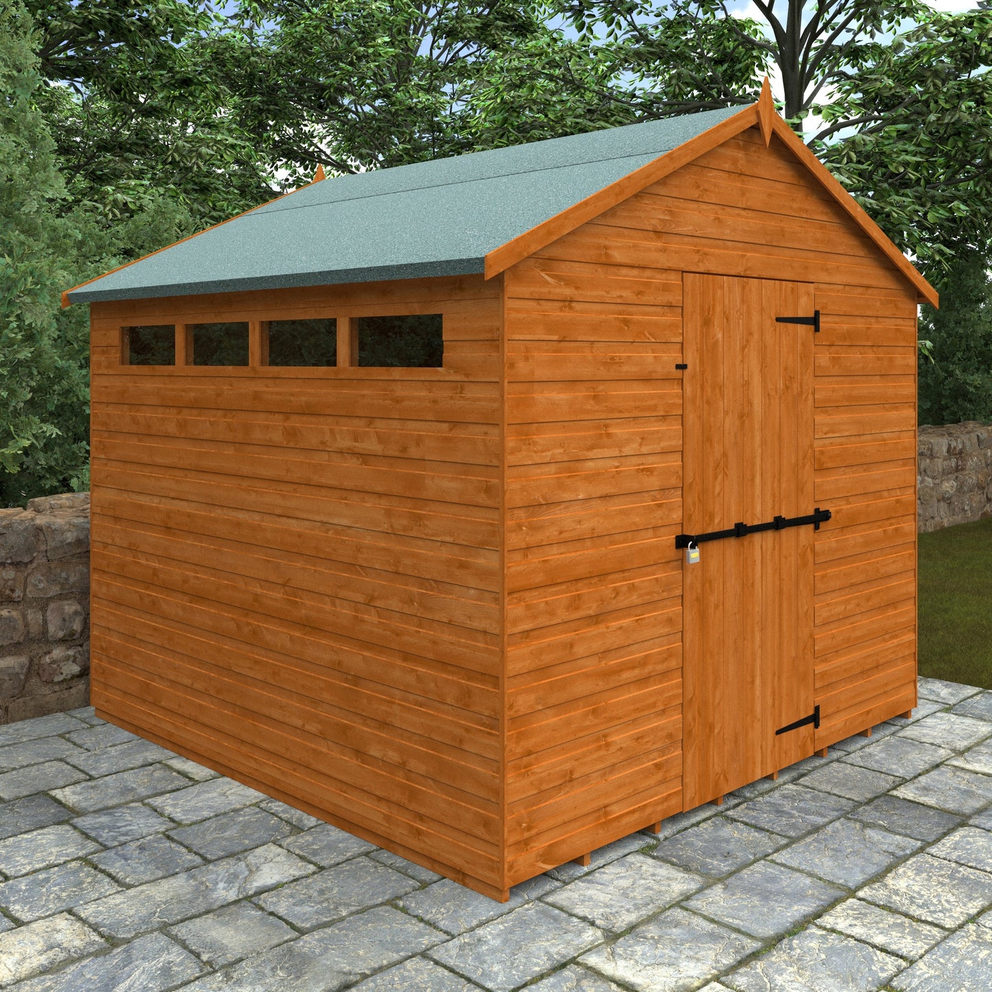 8x8 Security Apex with Slit Wins and Sec Bar