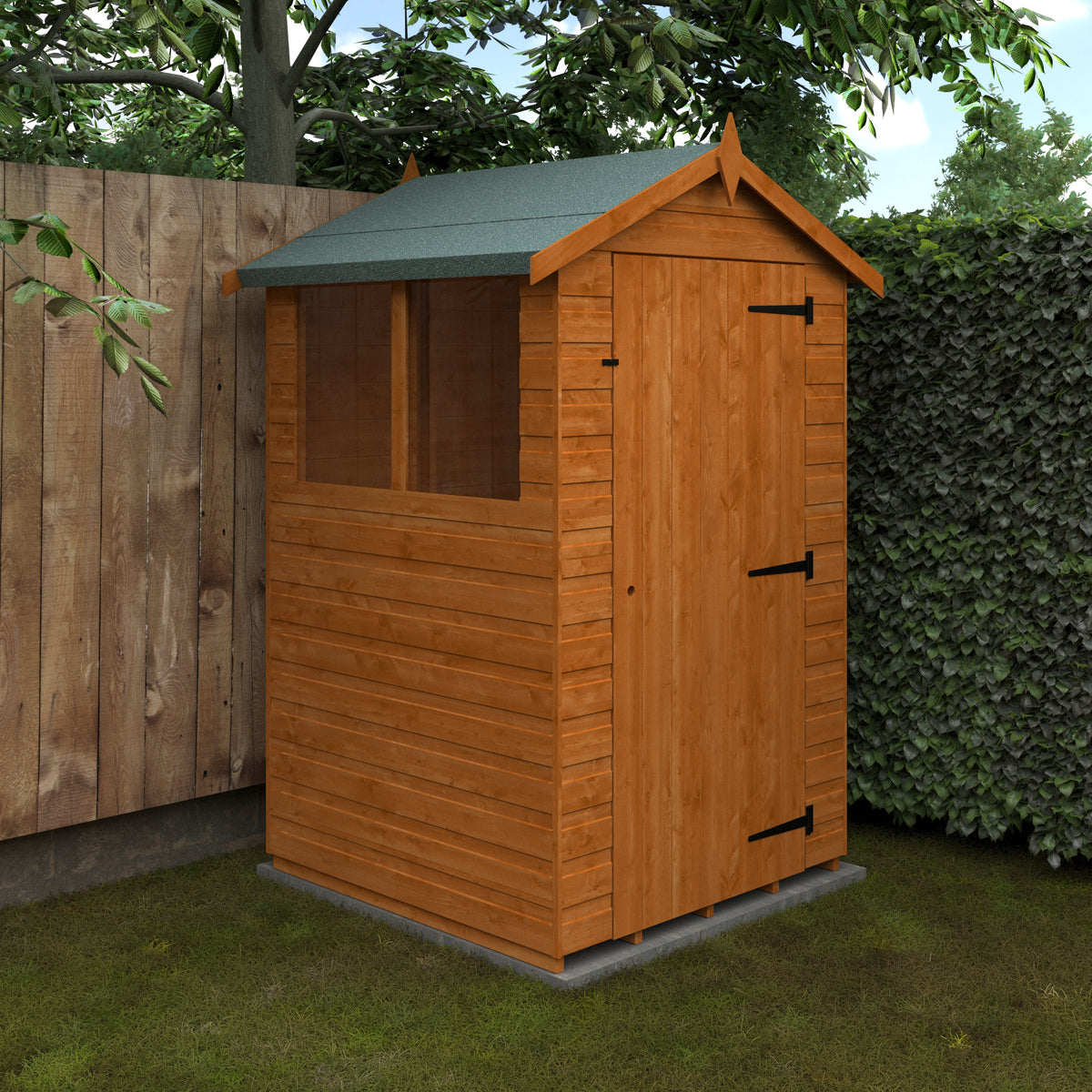 4x4 Super Apex Shed