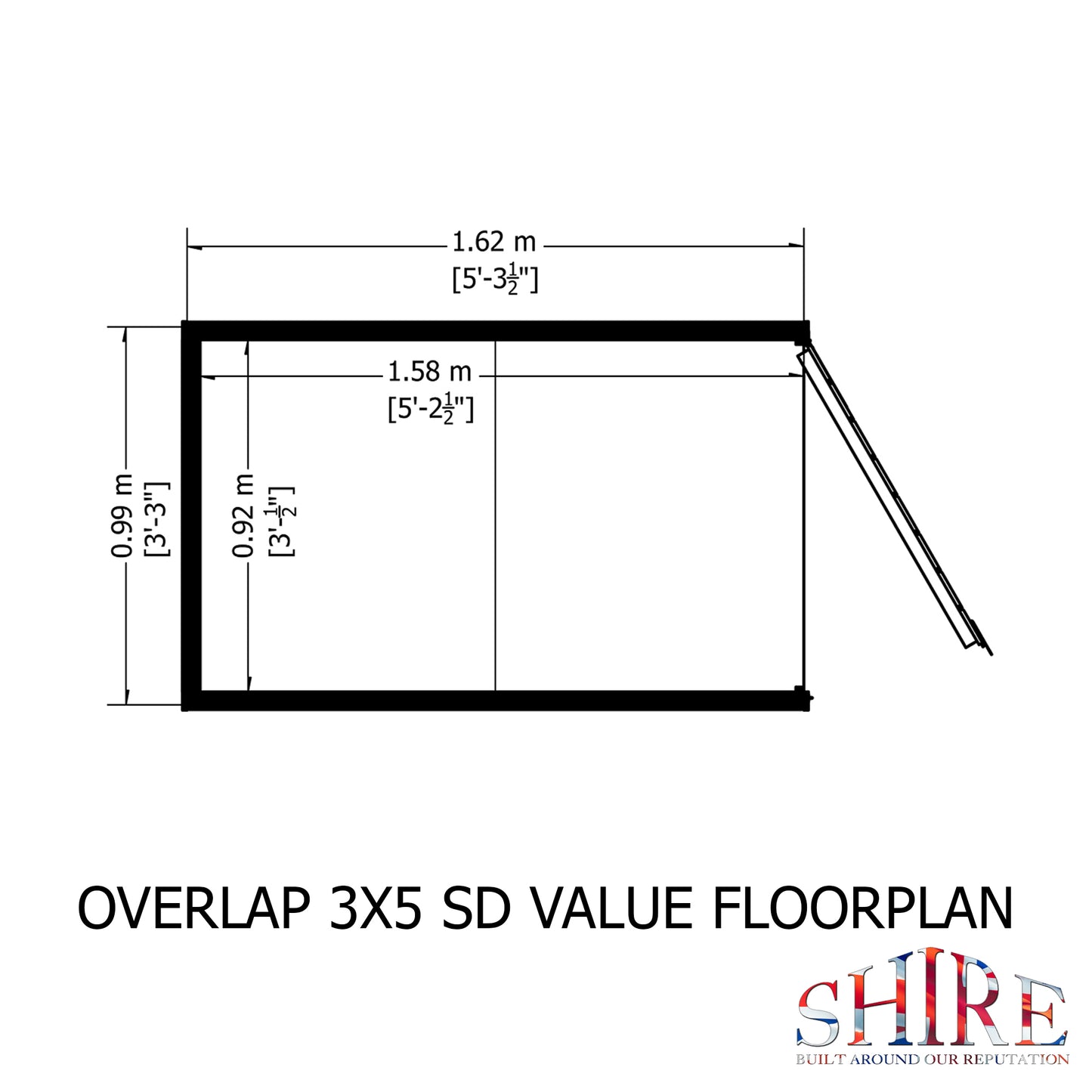 Shire Overlap 3x5 Value