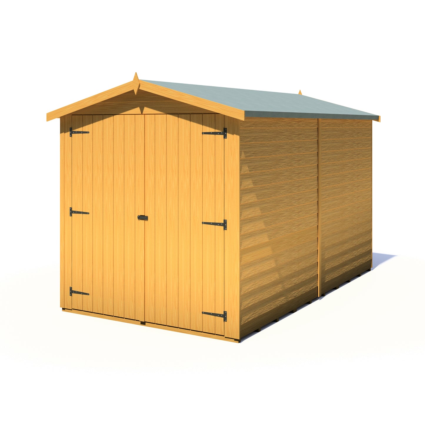 Shire Overlap Double Door No windows 10x6 D/D