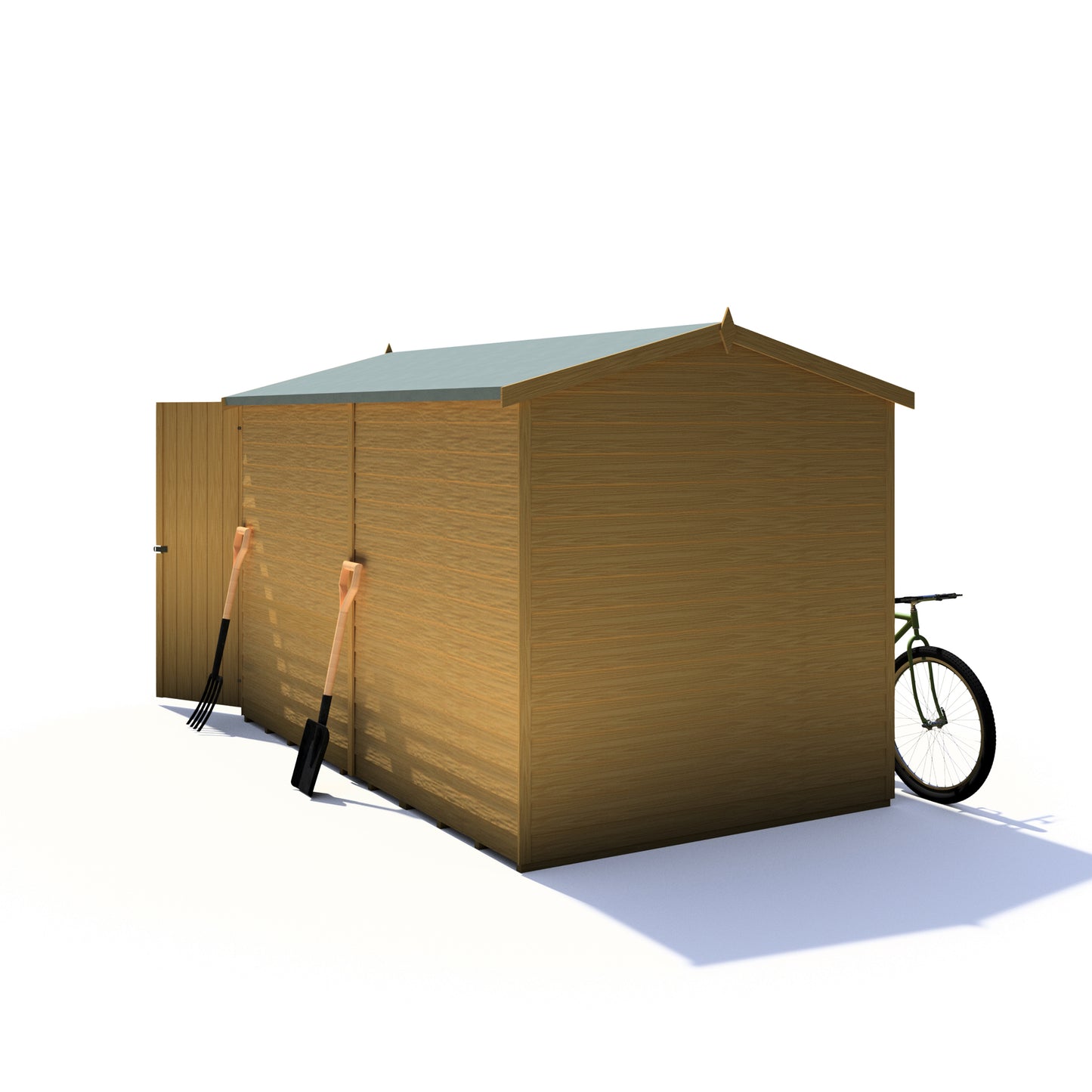 Shire Overlap Double Door No windows 10x6 D/D