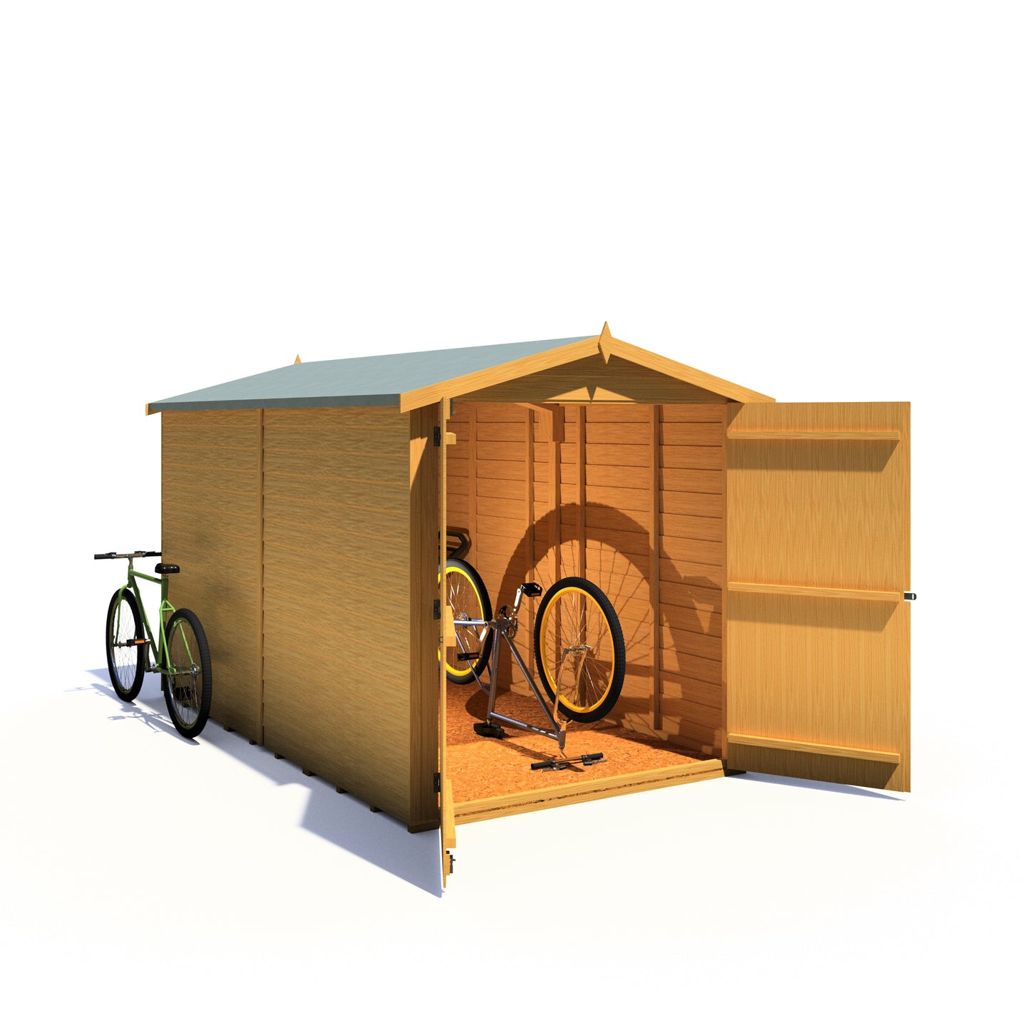 Shire Overlap Double Door No windows 10x6 D/D