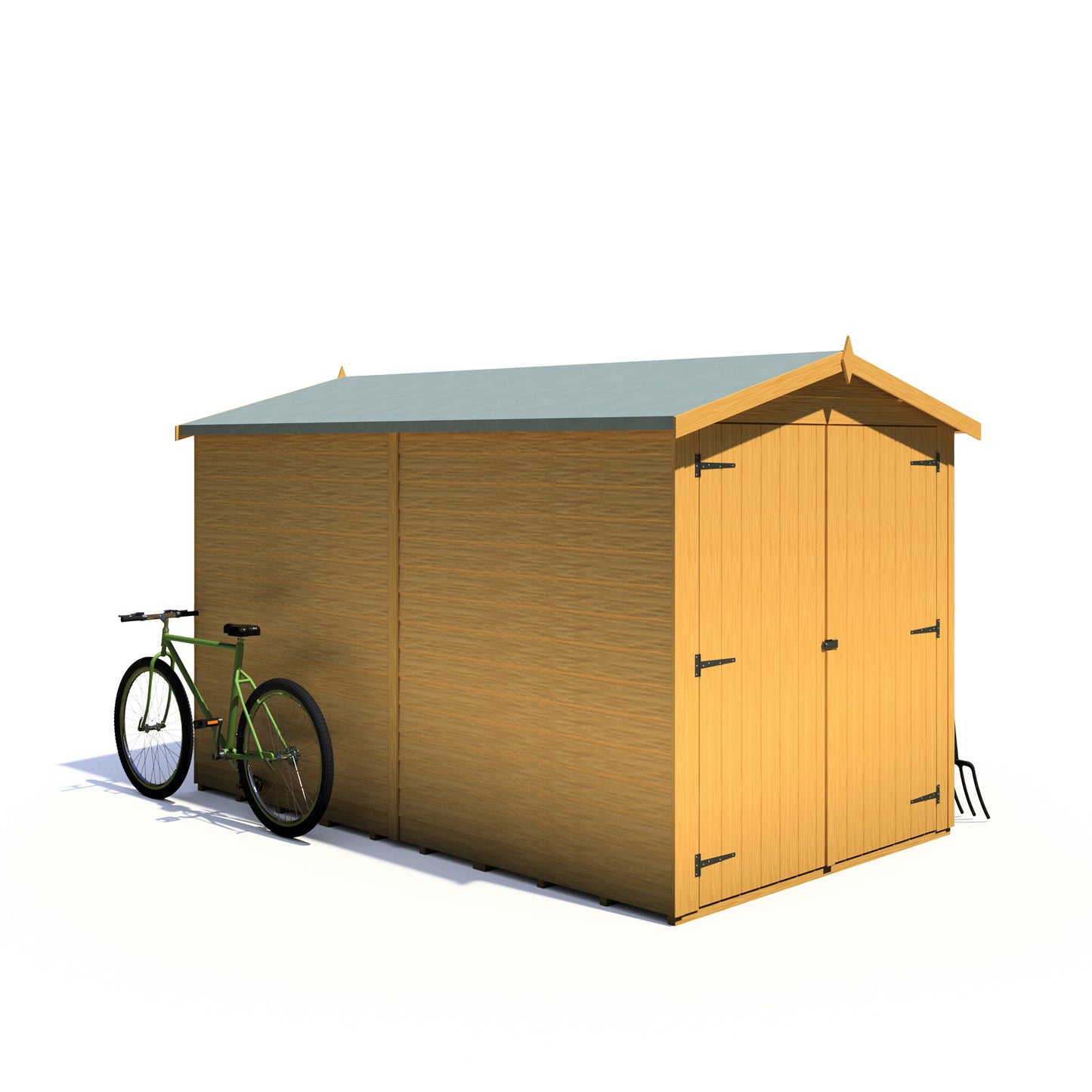 Shire Overlap Double Door No windows 10x6 D/D