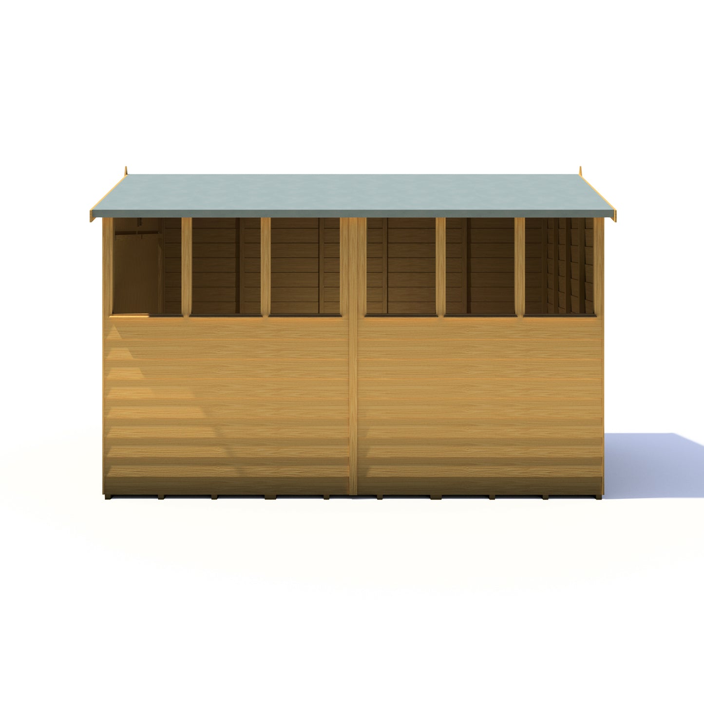 Shire Overlap Double Door Apex 10x6 D/D