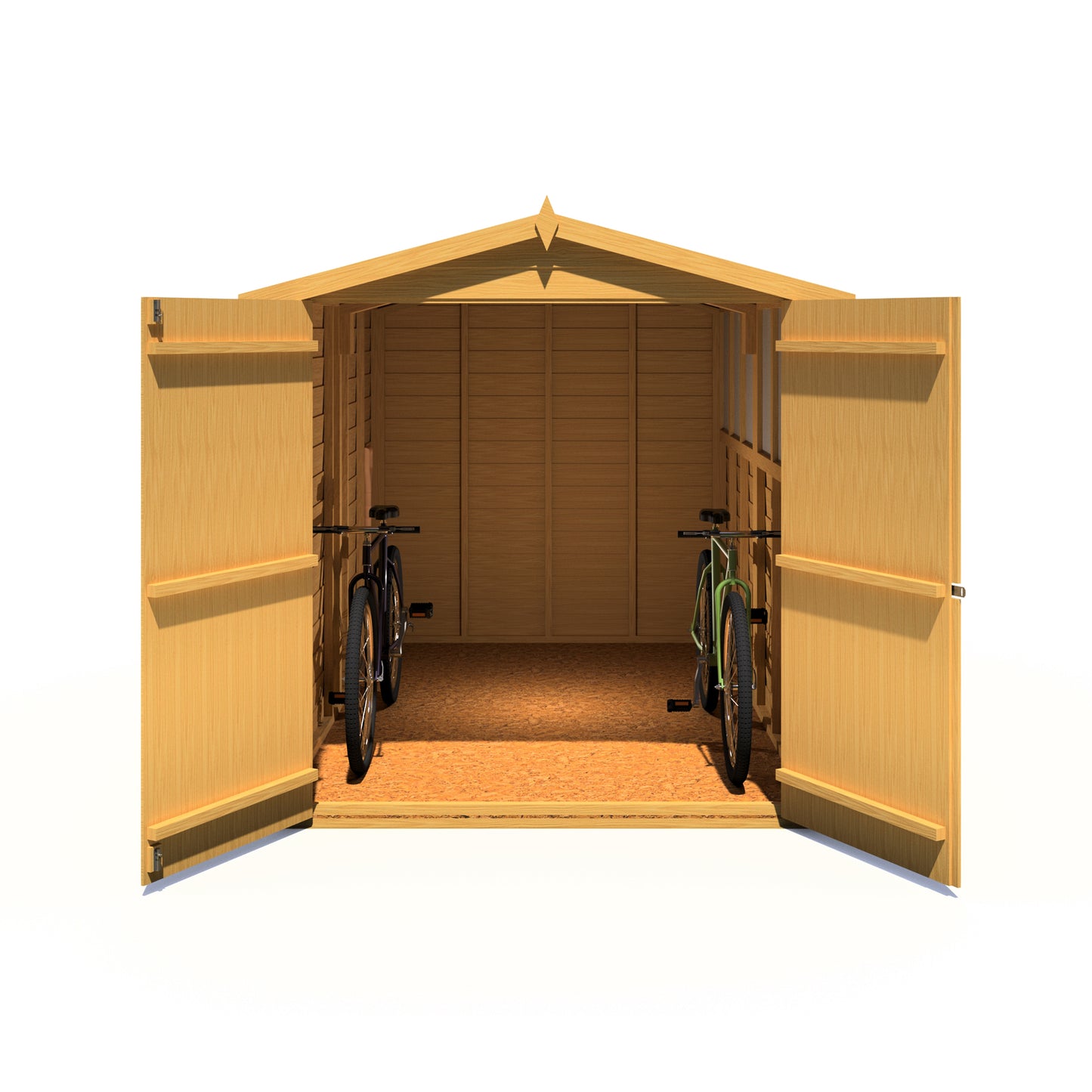 Shire Overlap Double Door Apex 10x6 D/D